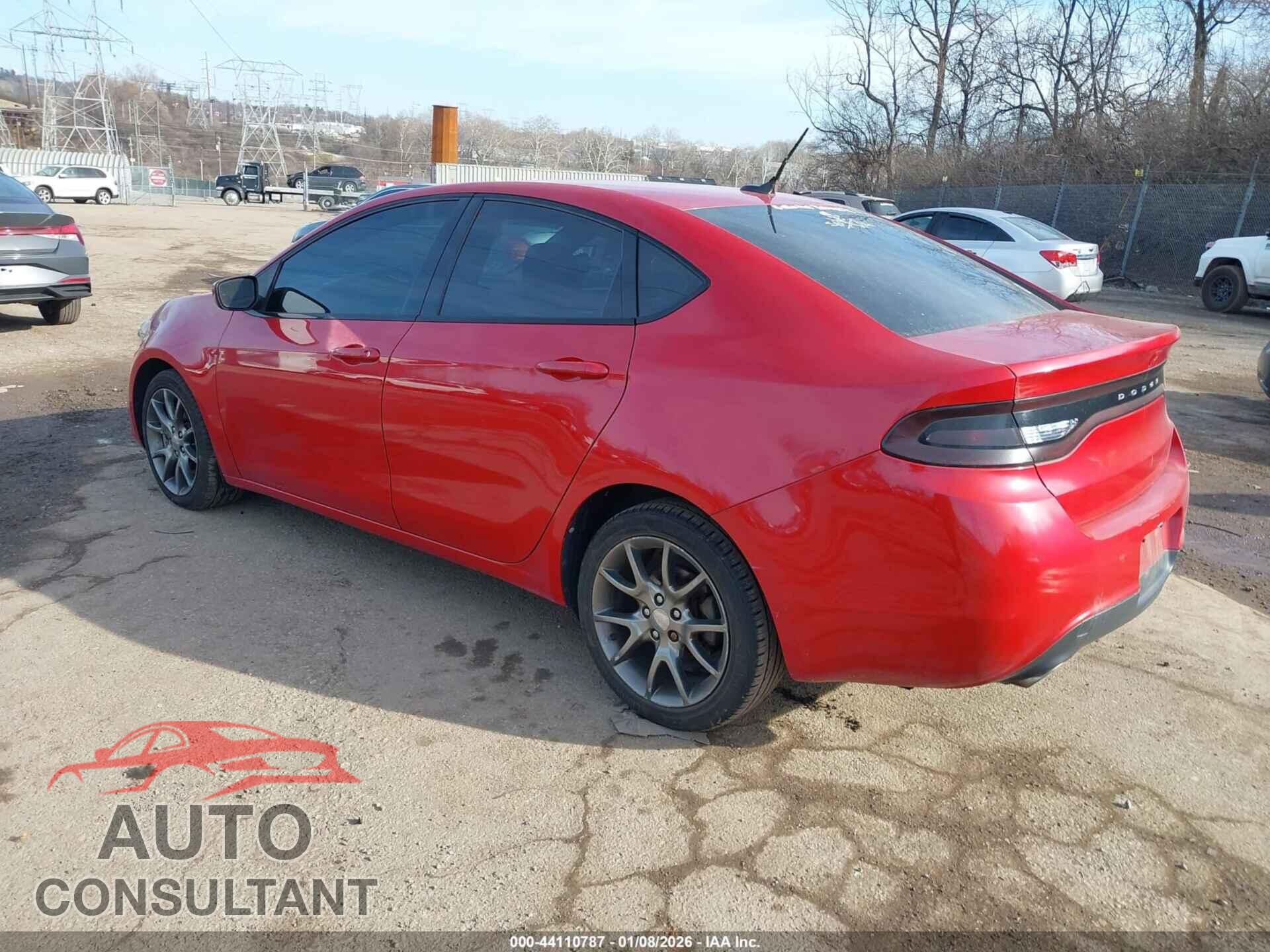 DODGE DART 2013 - 1C3CDFBA0DD323333