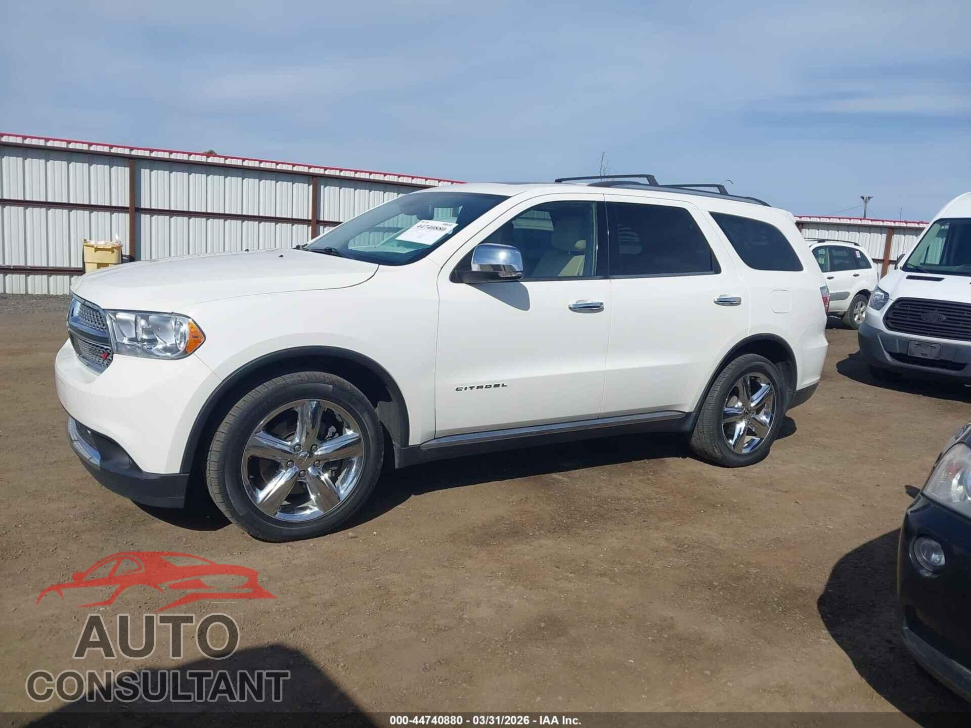 DODGE DURANGO 2012 - 1C4SDJET3CC282921