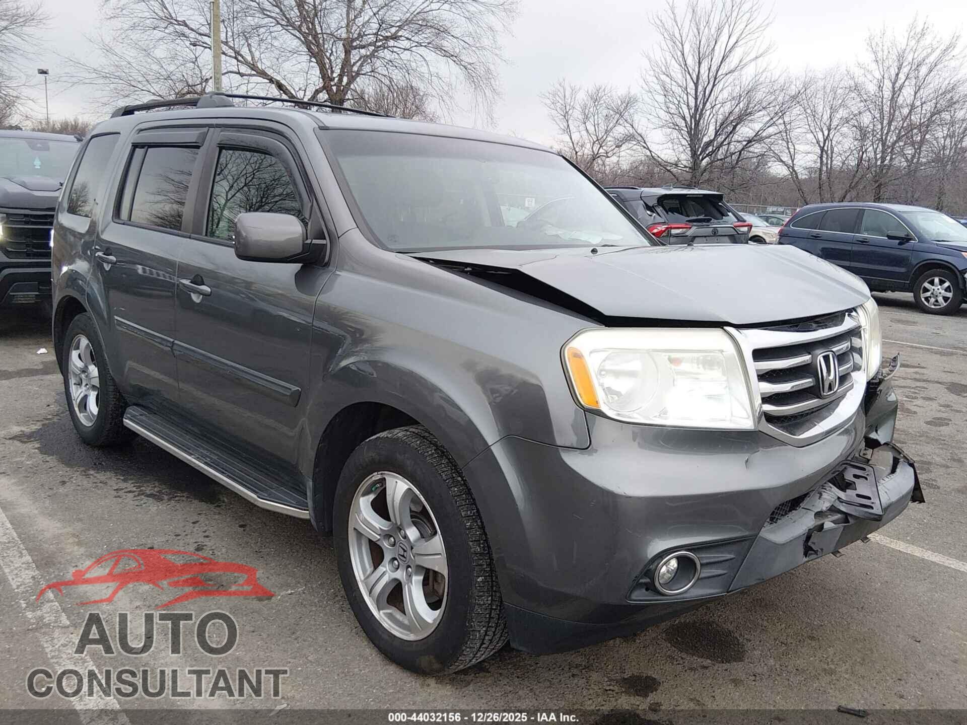 HONDA PILOT 2012 - 5FNYF4H56CB035124