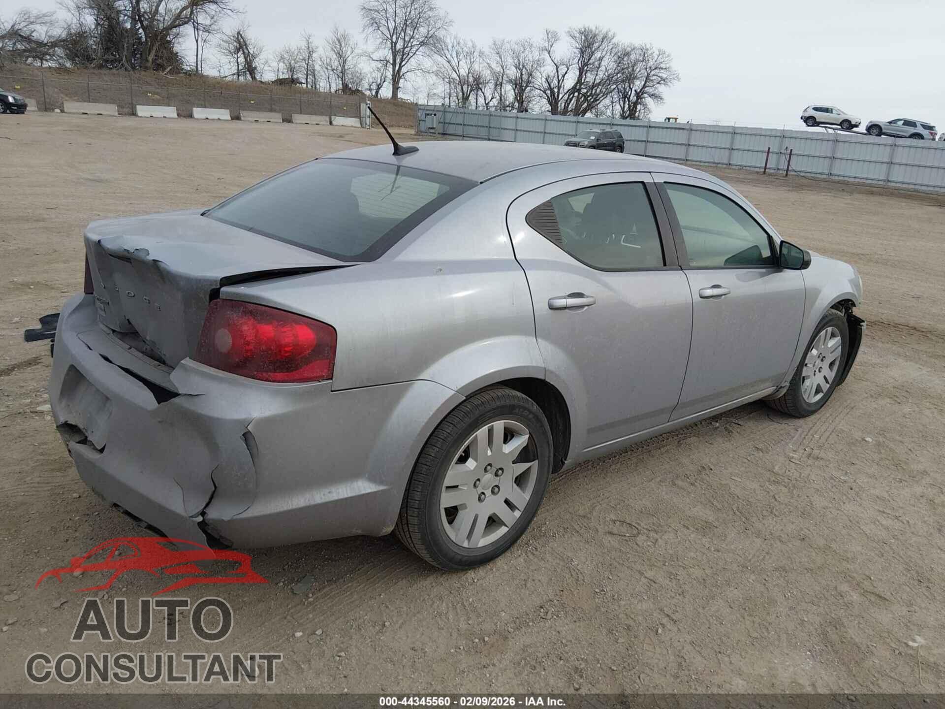 DODGE AVENGER 2014 - 1C3CDZAB0EN224843