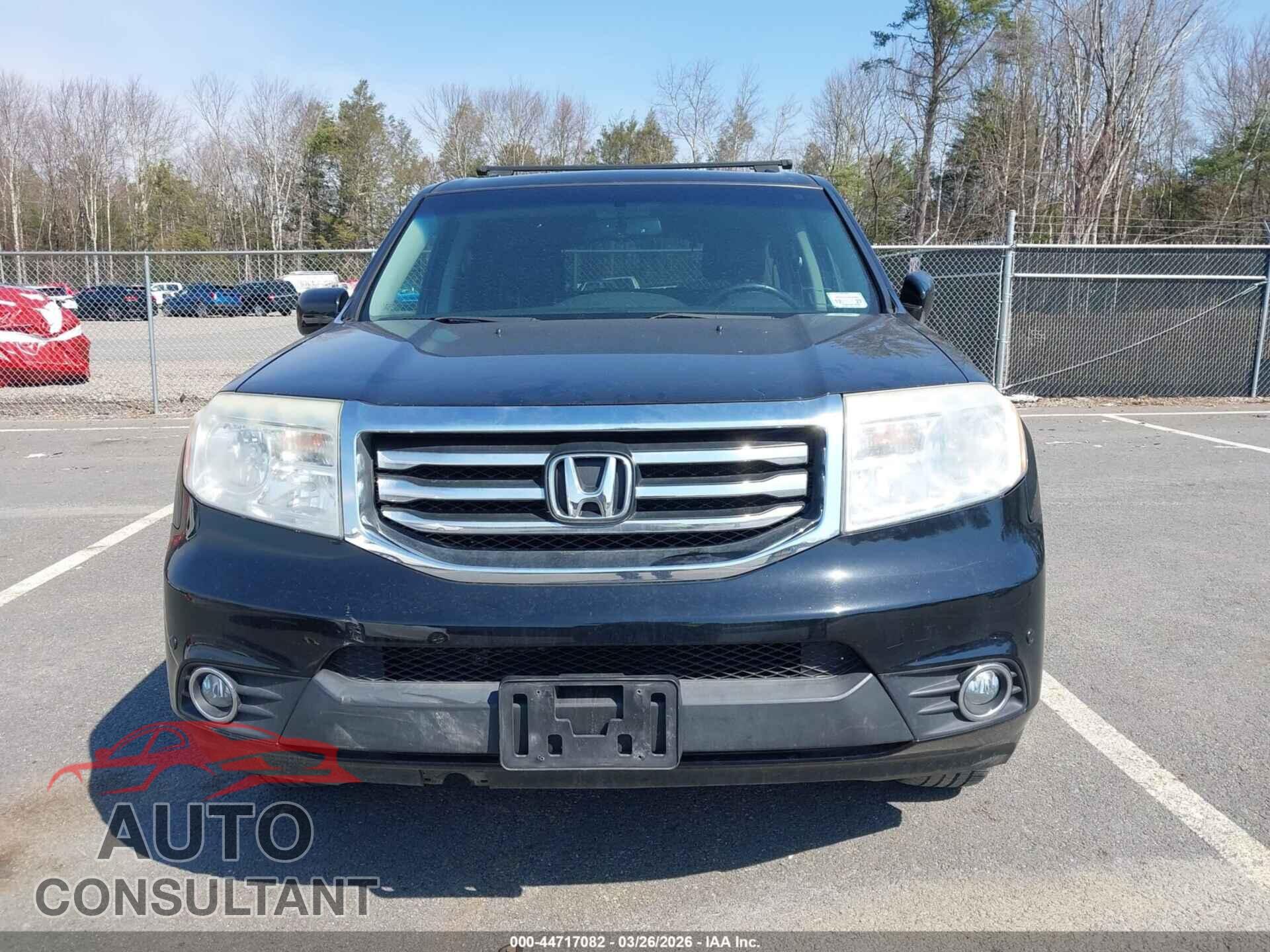 HONDA PILOT 2013 - 5FNYF4H95DB020067
