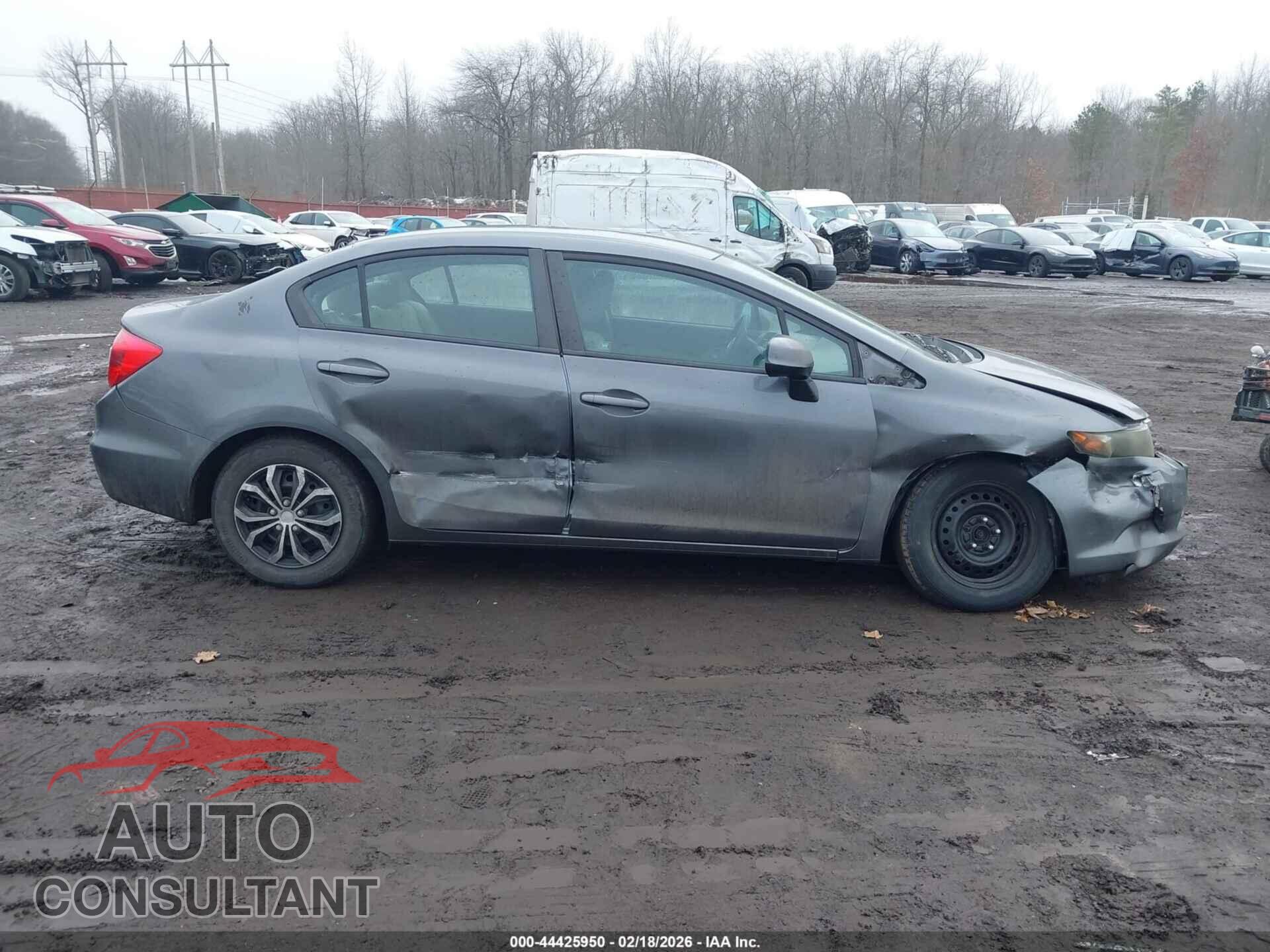 HONDA CIVIC 2012 - 2HGFB2F51CH306581