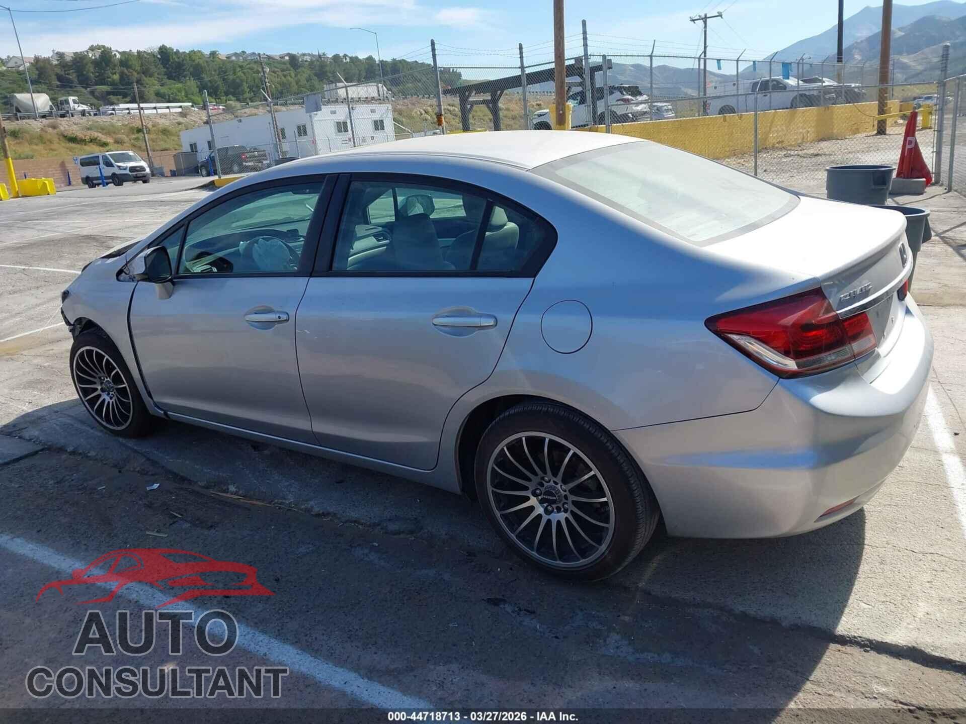 HONDA CIVIC 2013 - 19XFB2F94DE268598