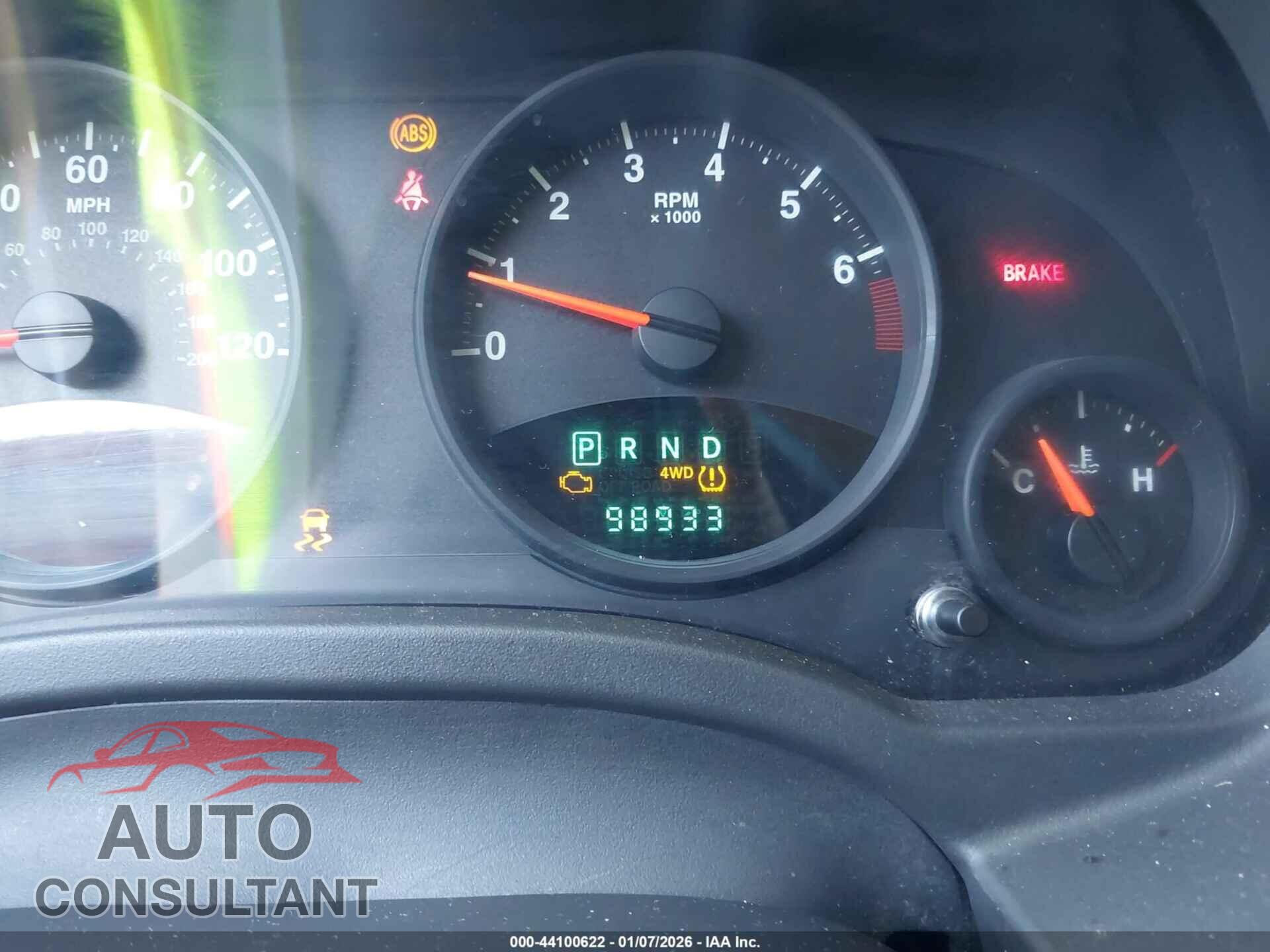 JEEP COMPASS 2011 - 1J4NF1FB0BD183229