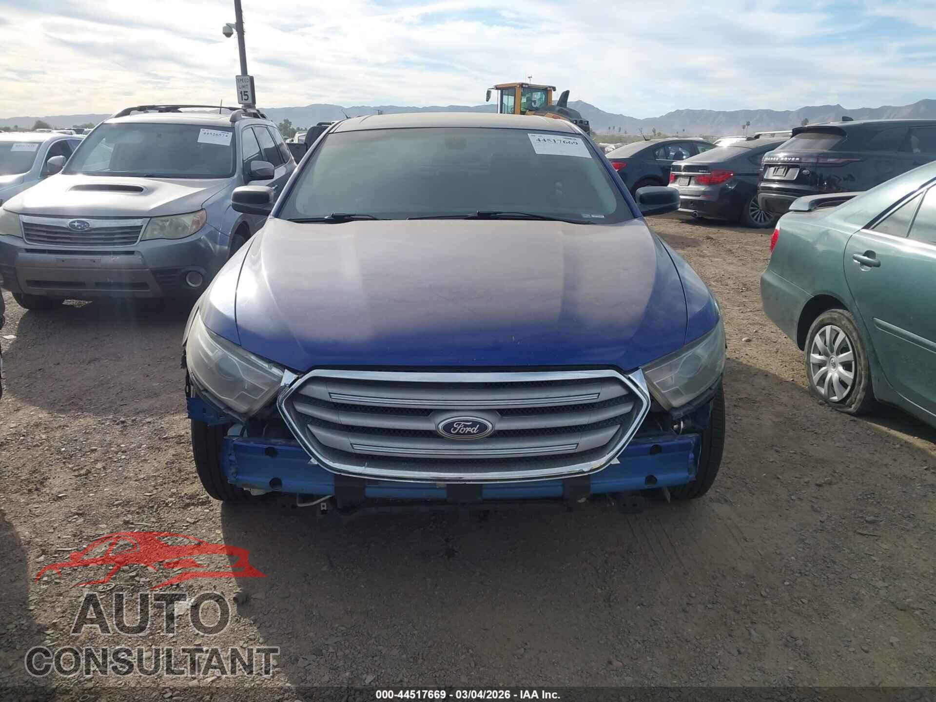 FORD TAURUS 2013 - 1FAHP2D89DG117654