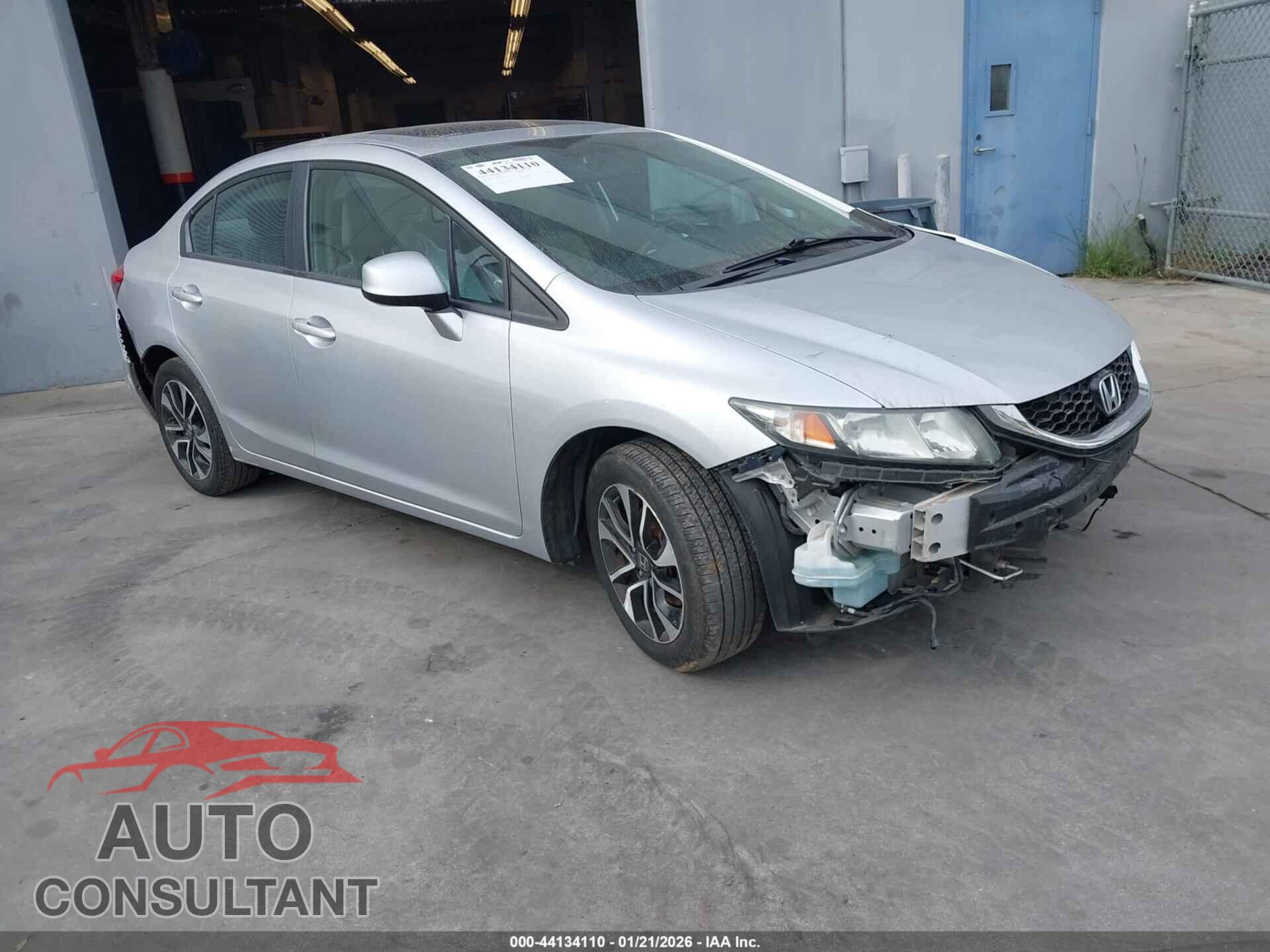 HONDA CIVIC 2013 - 19XFB2F94DE218218