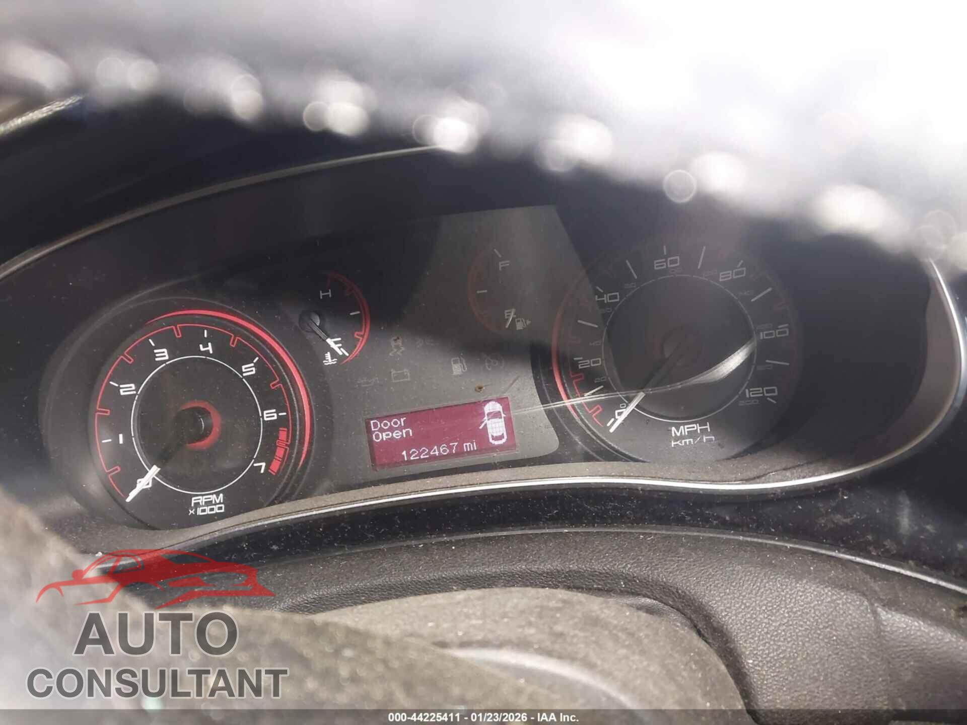 DODGE DART 2013 - 1C3CDFBA6DD302244