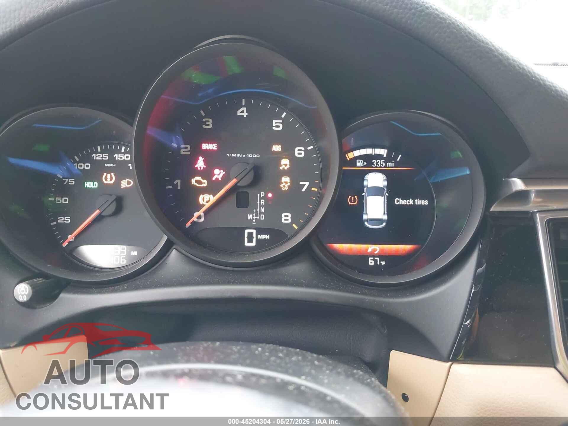PORSCHE MACAN 2017 - WP1AA2A50HLB00258