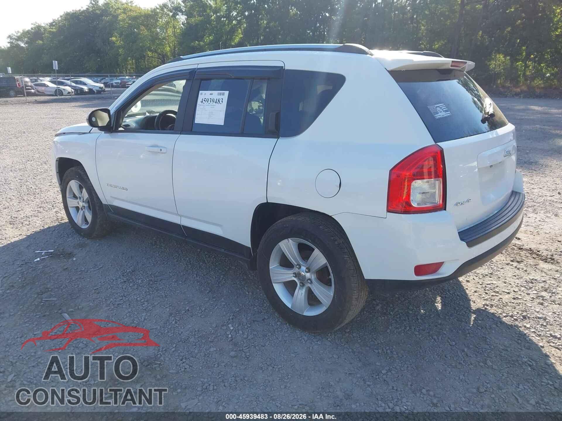 JEEP COMPASS 2013 - 1C4NJDEB5DD207812