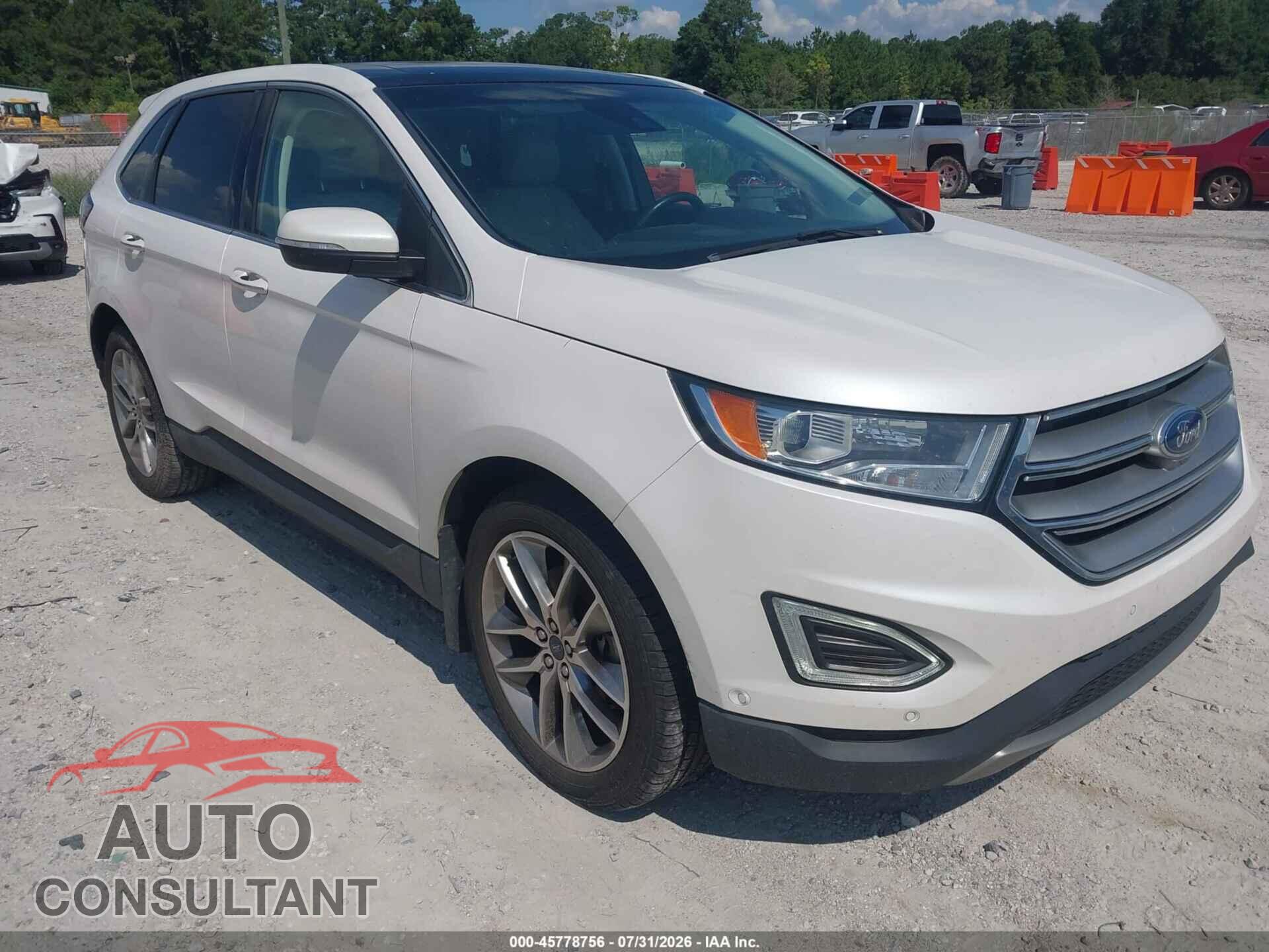 FORD EDGE 2015 - 2FMPK4K86FBB51608