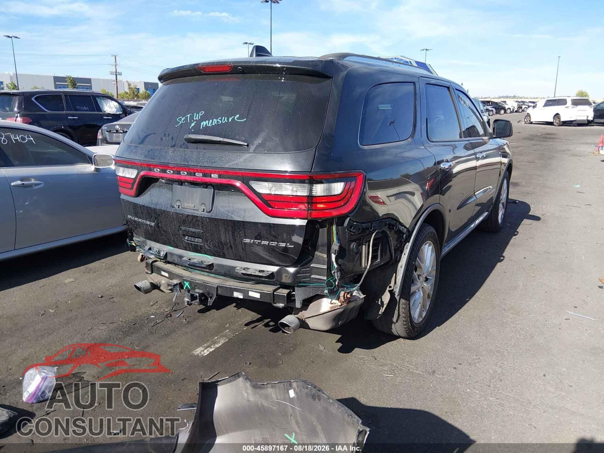 DODGE DURANGO 2015 - 1C4RDHEG3FC737443