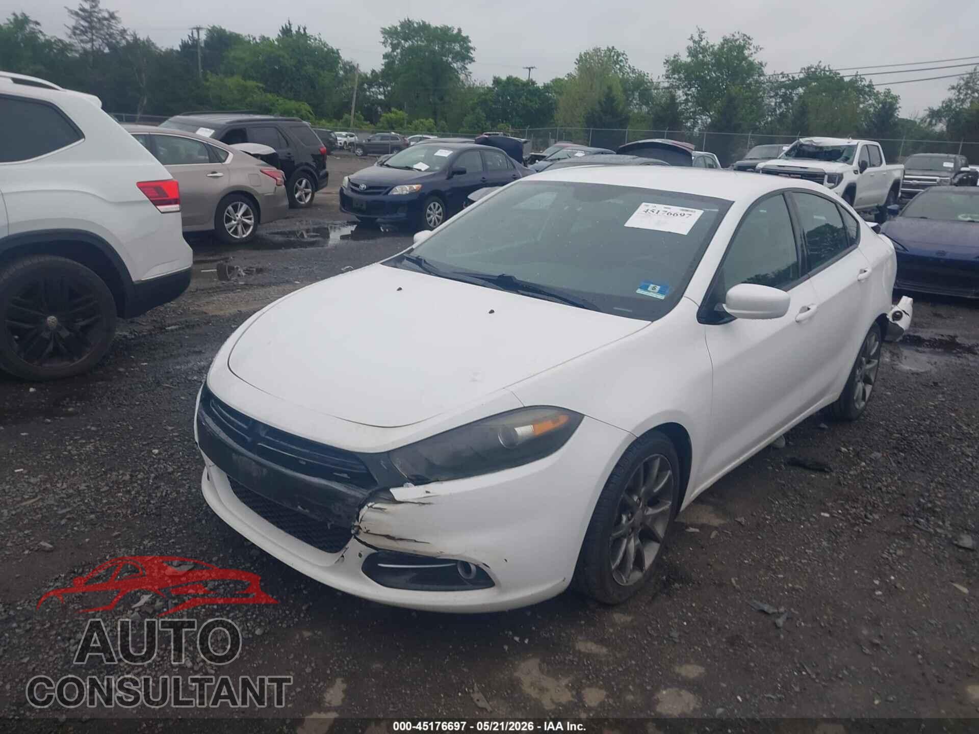 DODGE DART 2014 - 1C3CDFBB8ED687381