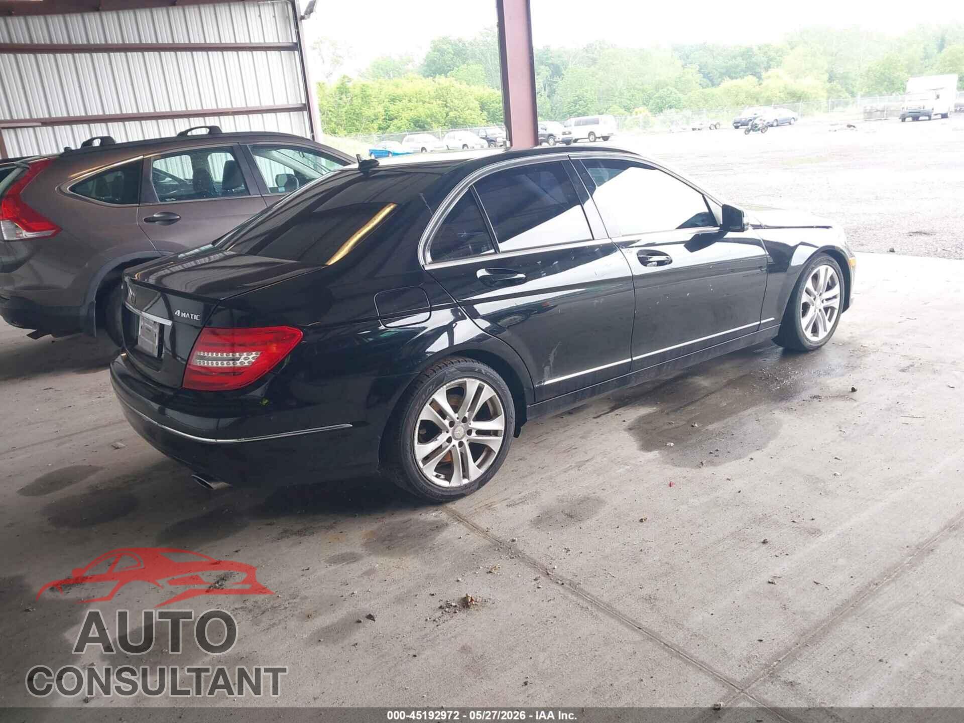MERCEDES-BENZ C 2013 - WDDGF8AB0DR262121