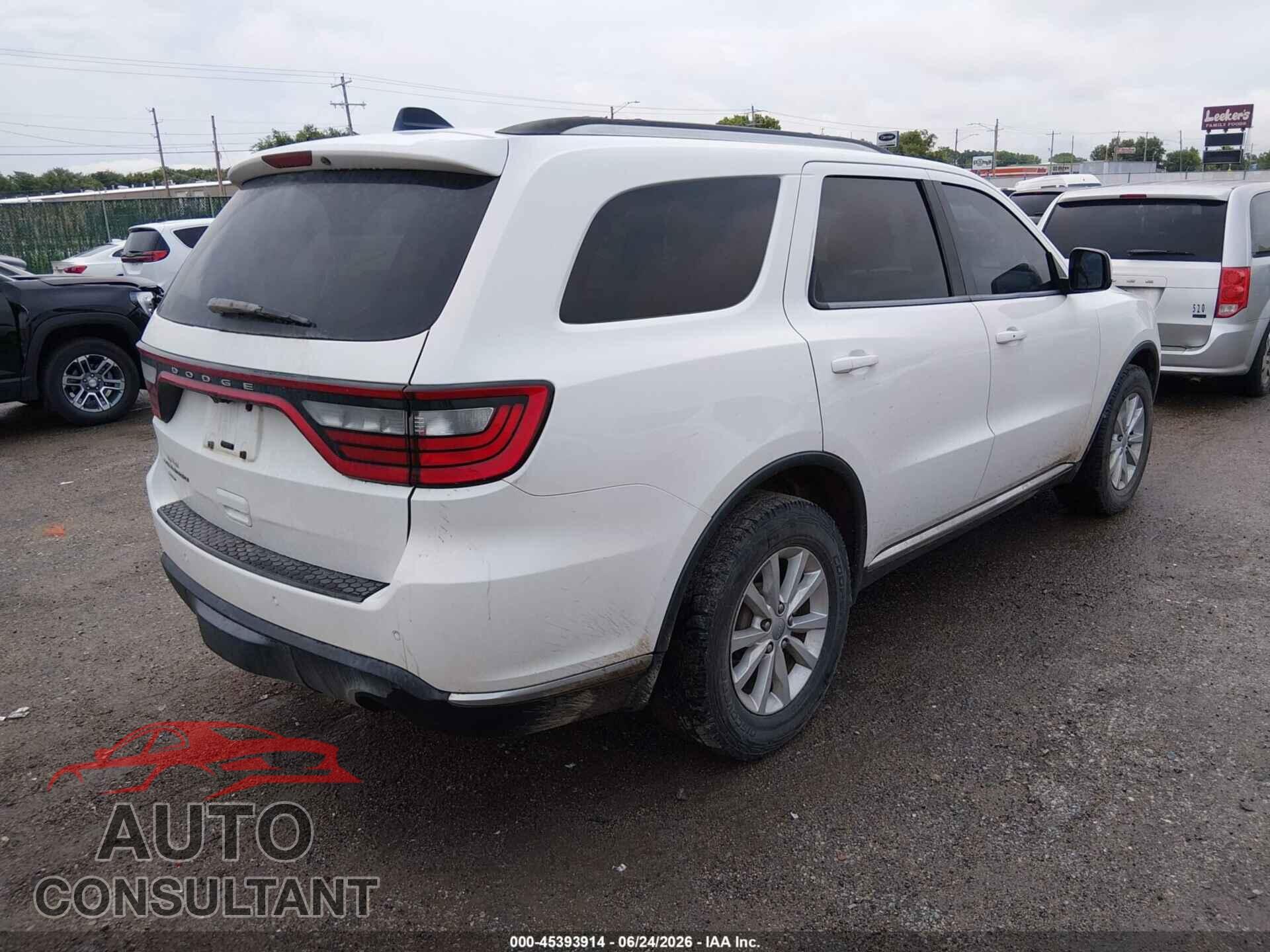 DODGE DURANGO 2014 - 1C4RDJAG2EC599390