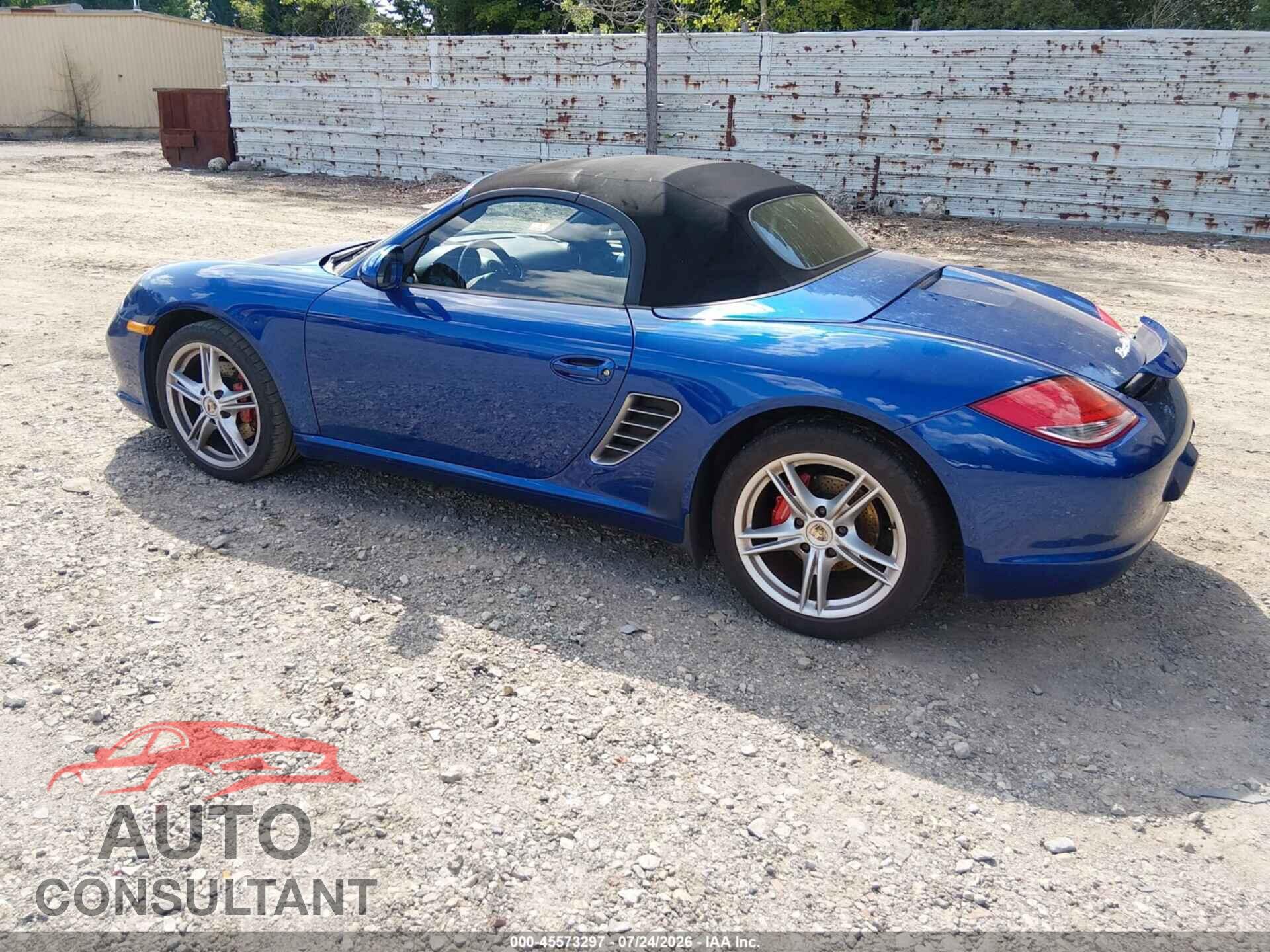 PORSCHE BOXSTER 2012 - WP0CB2A81CS730211