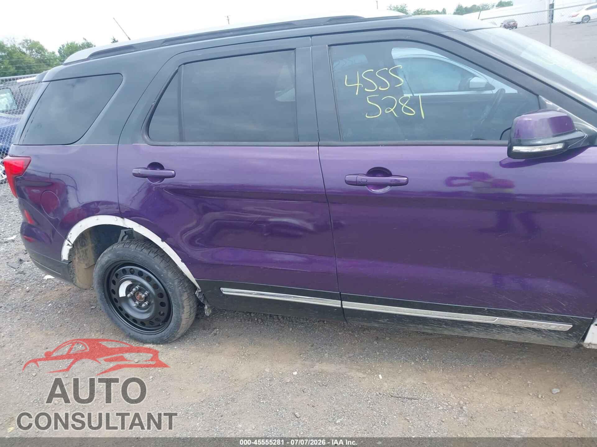 FORD EXPLORER 2018 - 1FM5K8D83JGB69870