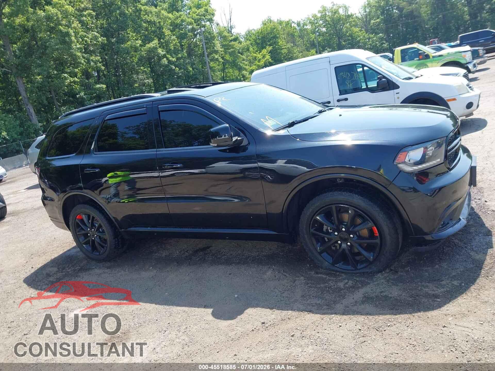DODGE DURANGO 2017 - 1C4RDJDG9HC834108