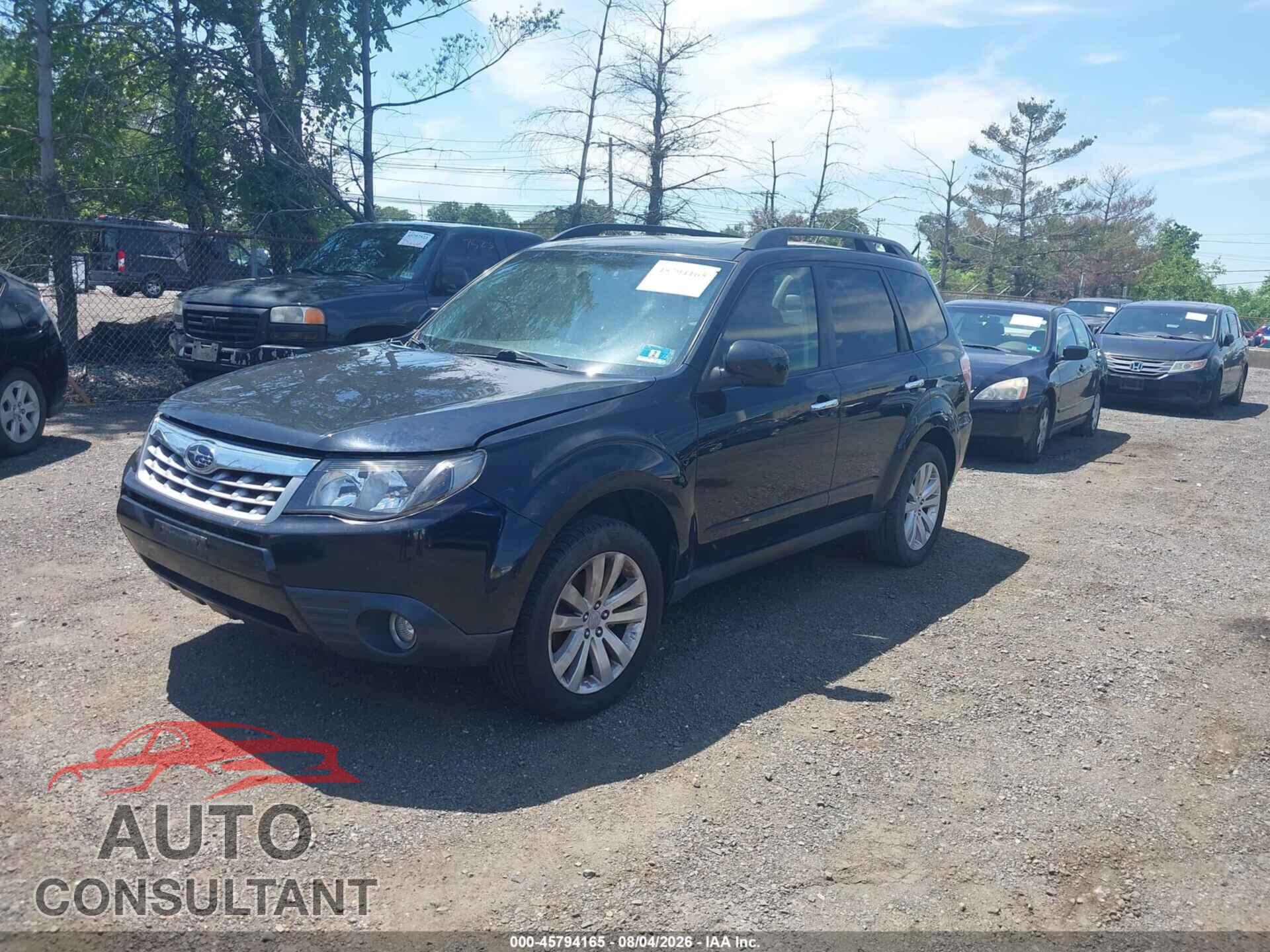 SUBARU FORESTER 2012 - JF2SHAEC6CH424607