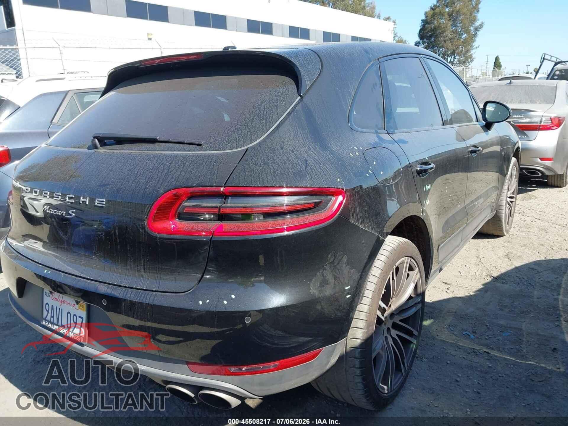 PORSCHE MACAN 2015 - WP1AB2A50FLB54329