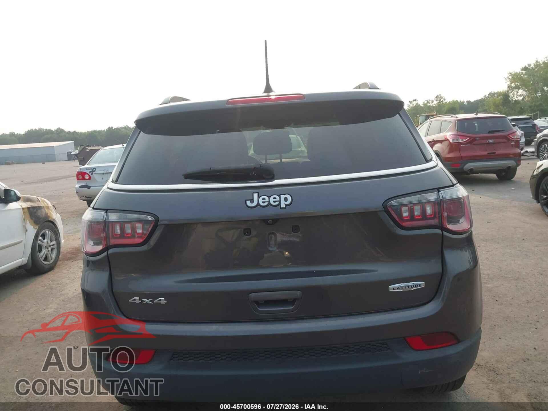 JEEP COMPASS 2017 - 3C4NJDBB9HT628274