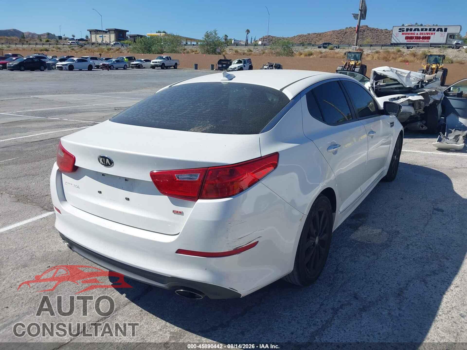 KIA OPTIMA 2015 - KNAGM4A74F5644003