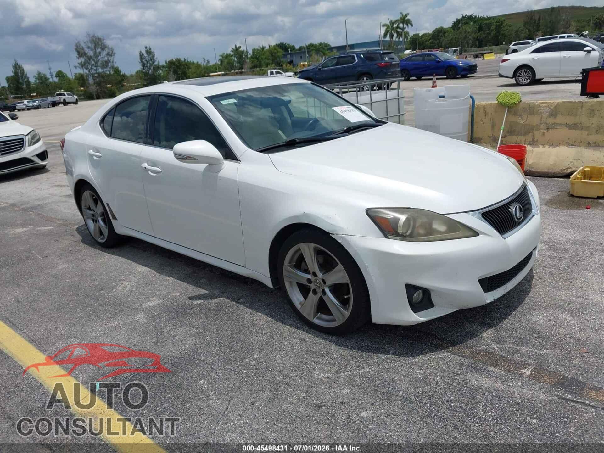 LEXUS IS 250 2013 - JTHBF5C21D5192814