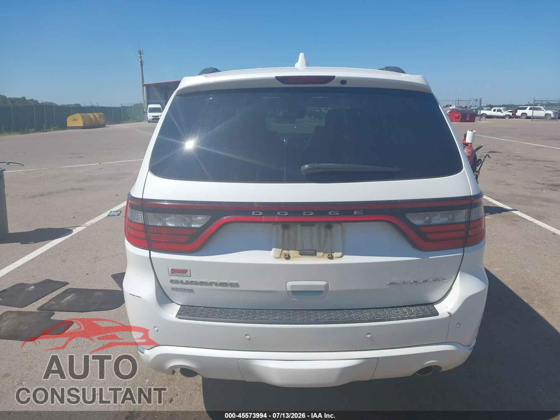 DODGE DURANGO 2017 - 1C4RDJEG5HC691091