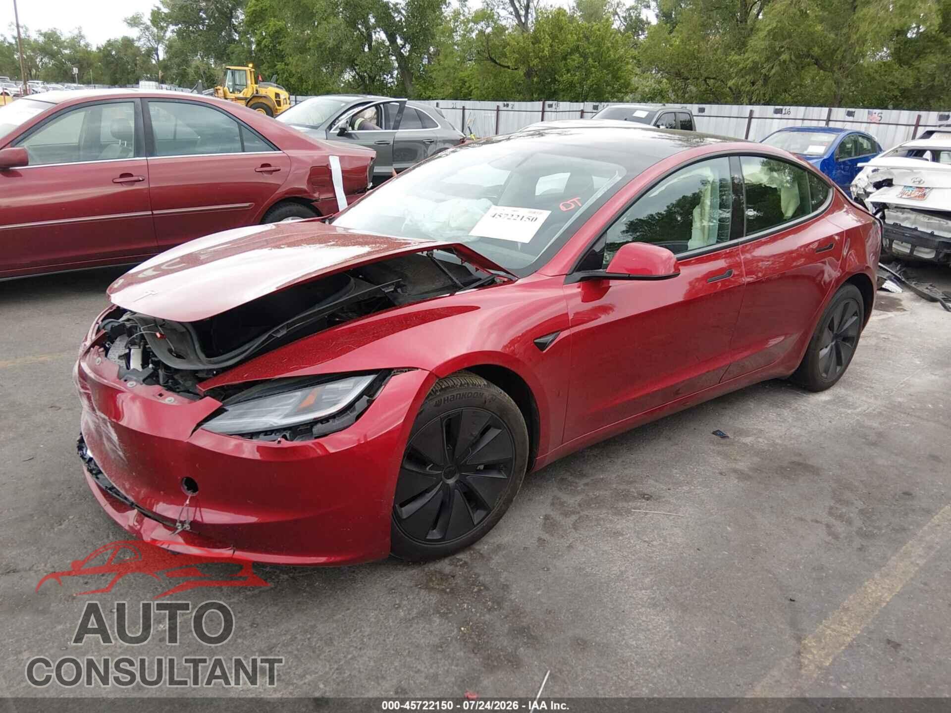 TESLA MODEL 3 2024 - 5YJ3E1EB0RF730973