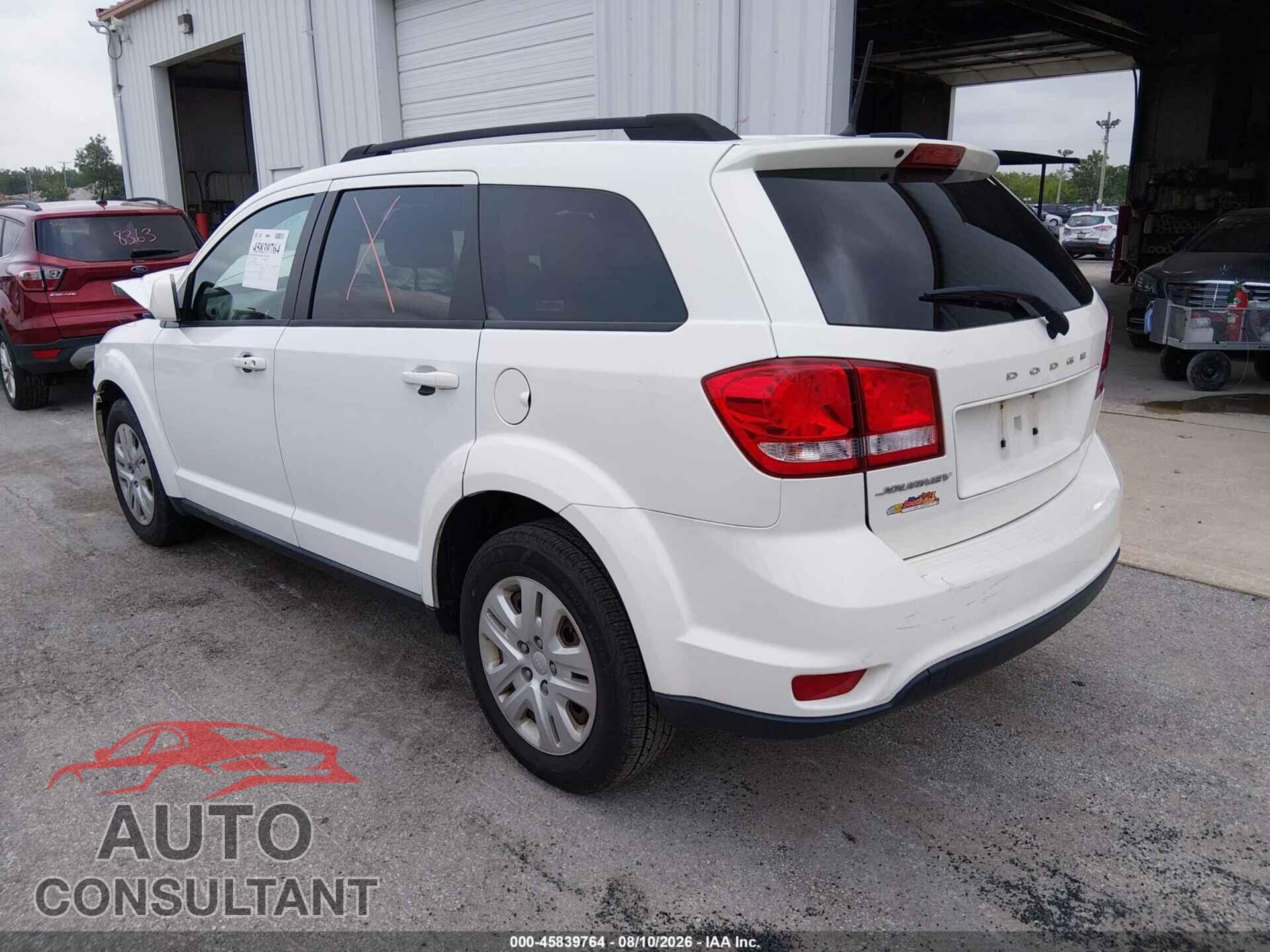DODGE JOURNEY 2019 - 3C4PDCBB2KT821187
