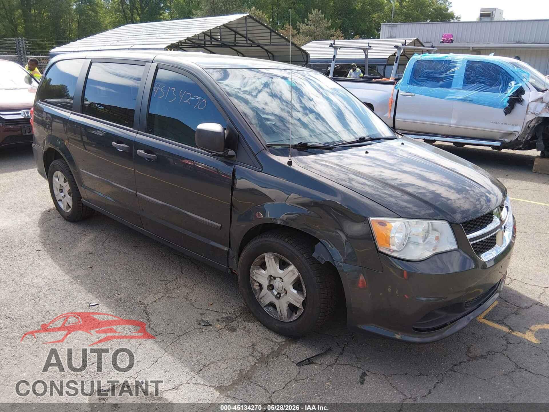 DODGE GRAND CARAVAN 2012 - 2C4RDGBG9CR308468