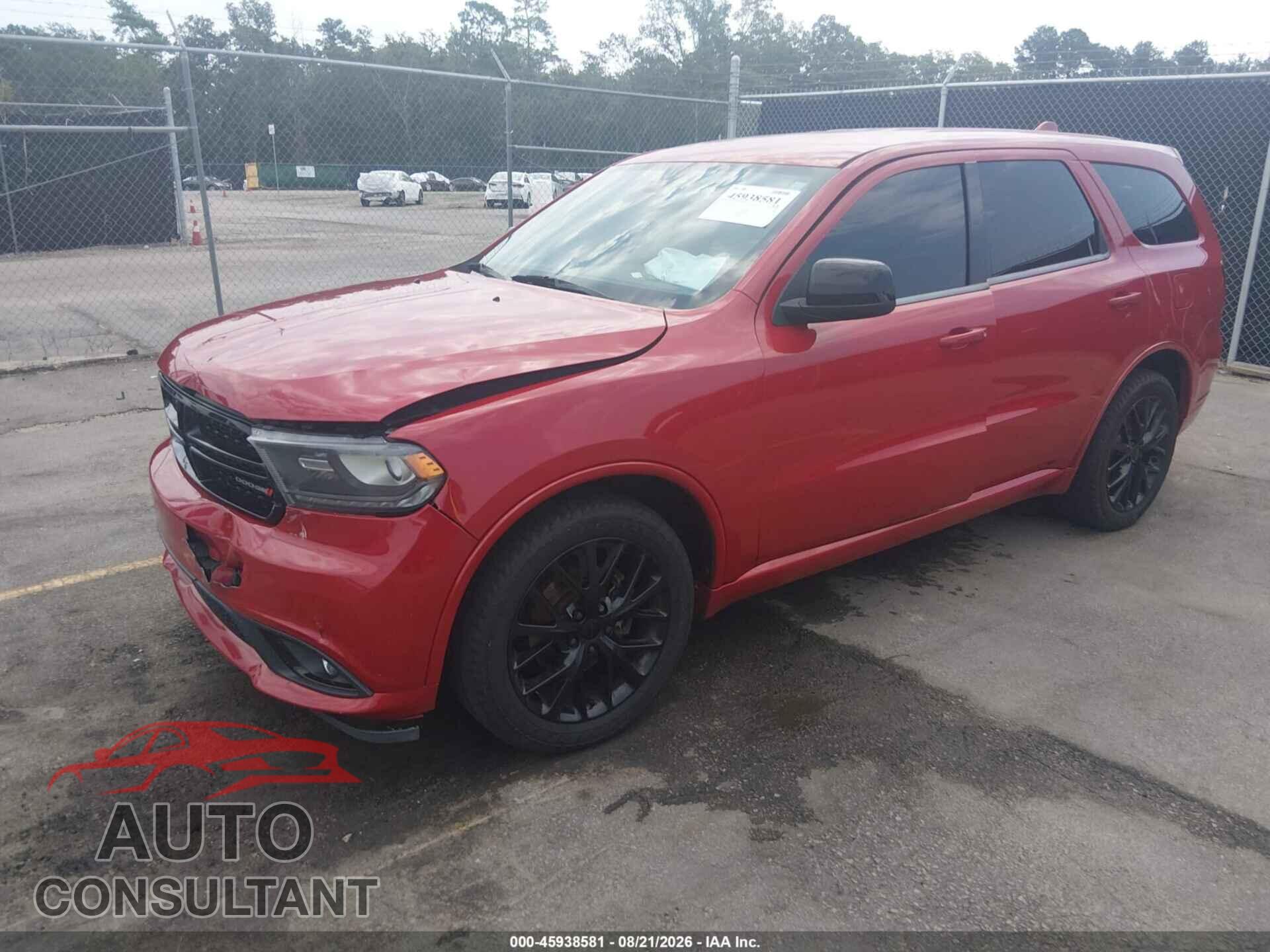 DODGE DURANGO 2015 - 1C4RDHAG8FC834109