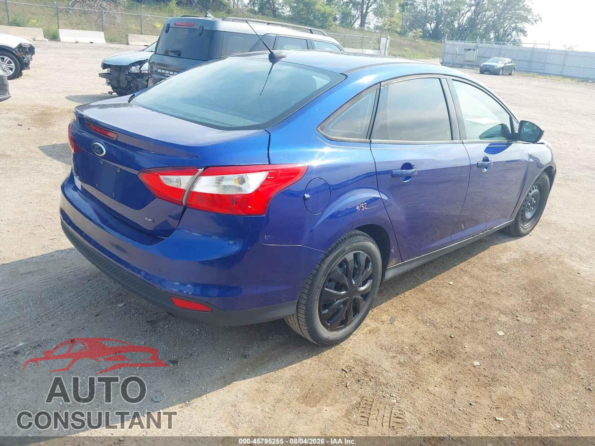 FORD FOCUS 2012 - 1FAHP3F20CL248816