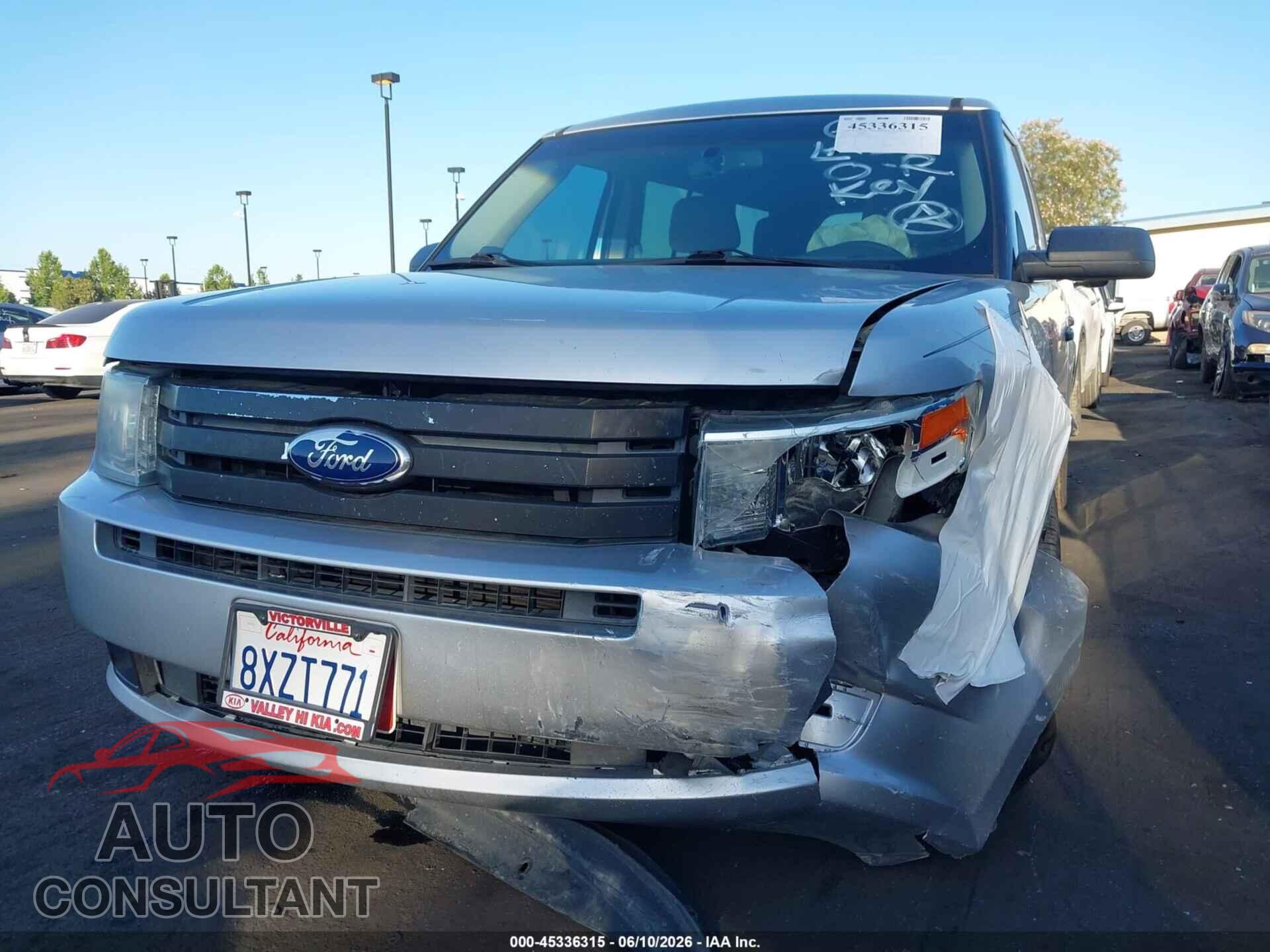 FORD FLEX 2012 - 2FMGK5BC7CBD19763