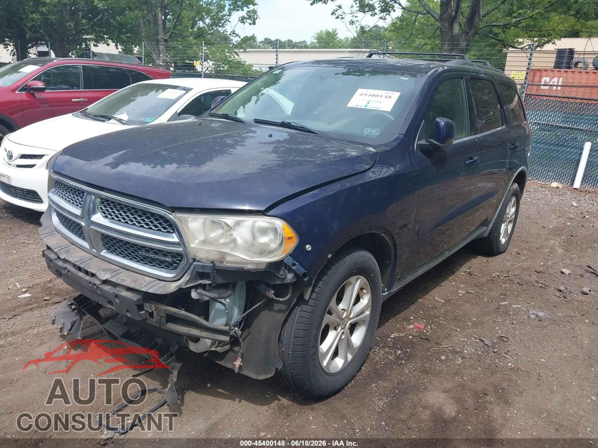 DODGE DURANGO 2012 - 1C4RDHAG6CC180576