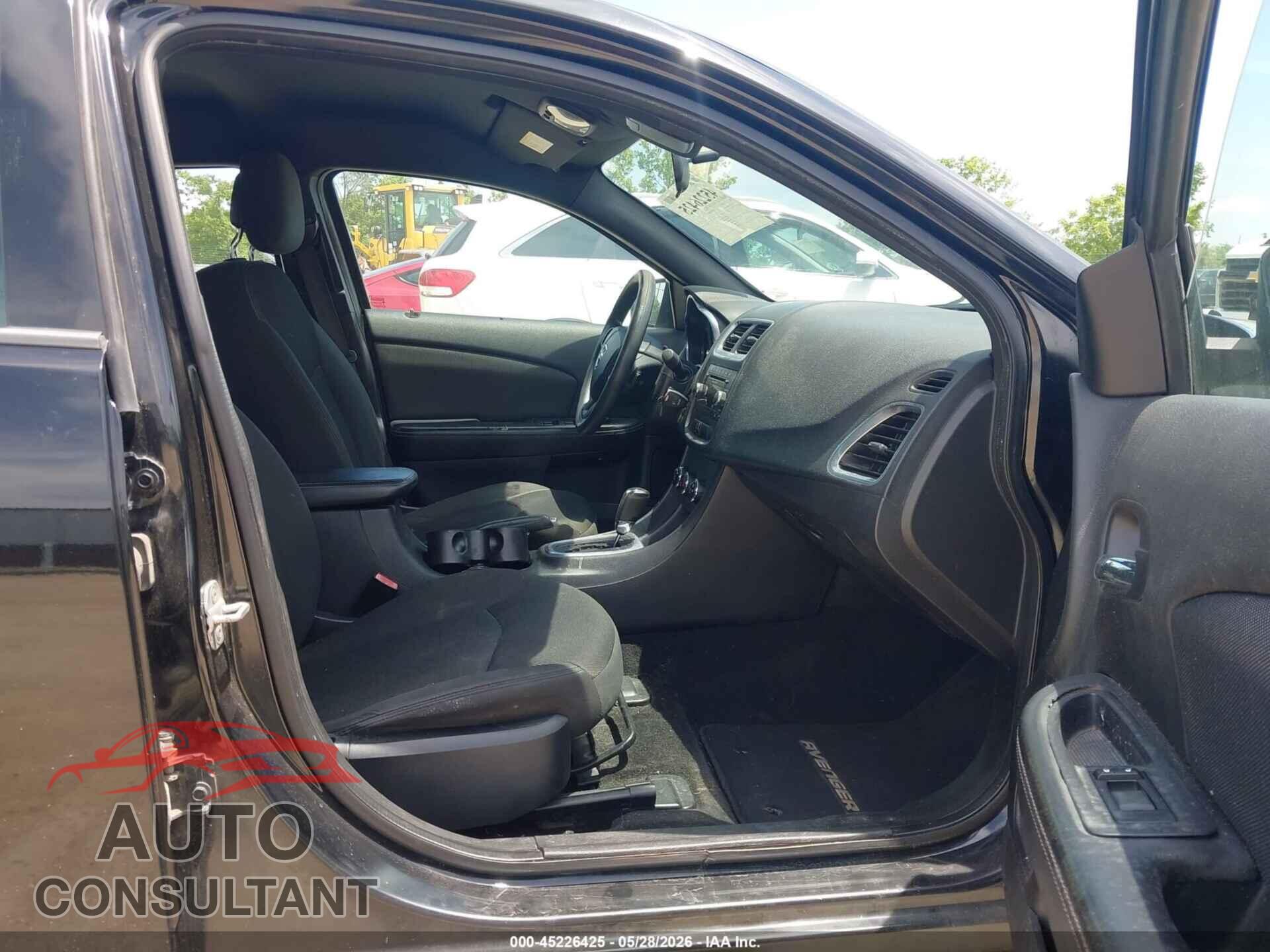 DODGE AVENGER 2013 - 1C3CDZAB6DN644458