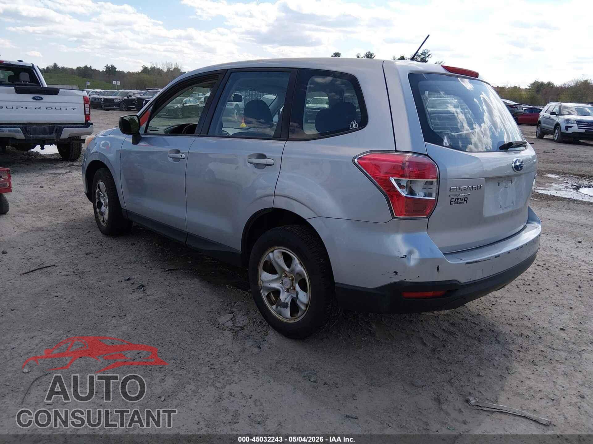 SUBARU FORESTER 2014 - JF2SJAAC0EH557618