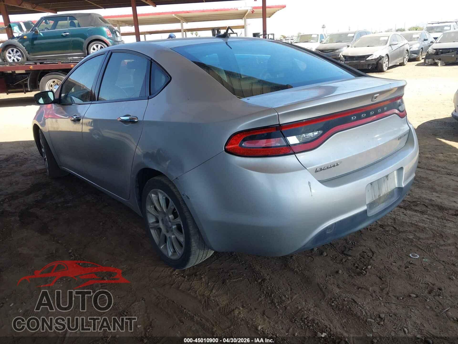 DODGE DART 2013 - 1C3CDFCA2DD324904