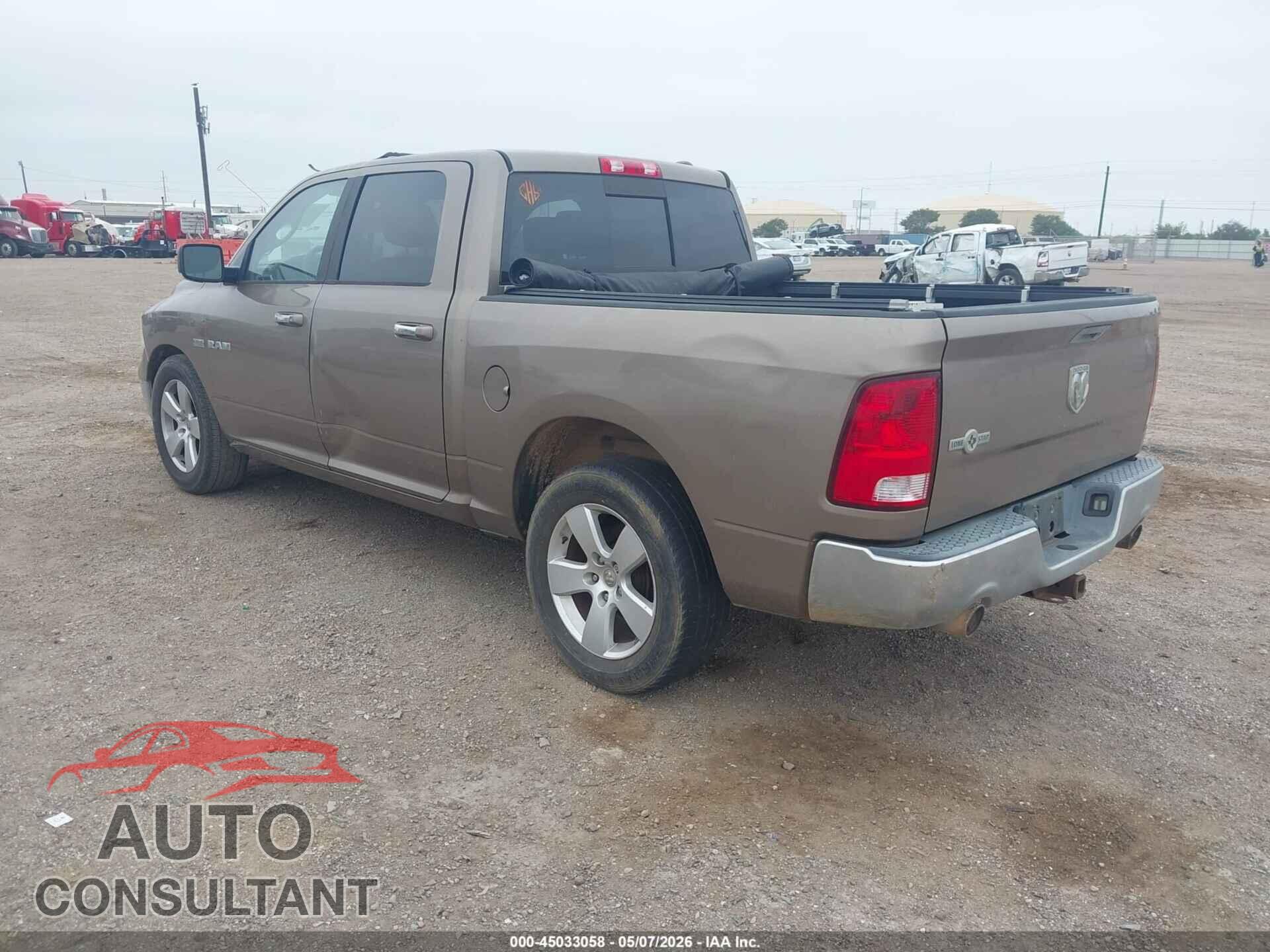 DODGE RAM 1500 2010 - 1D7RB1CT8AS156361