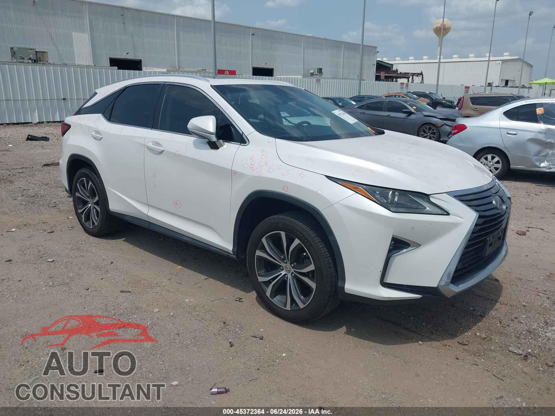 LEXUS RX 350 2017 - 2T2ZZMCA2HC036374