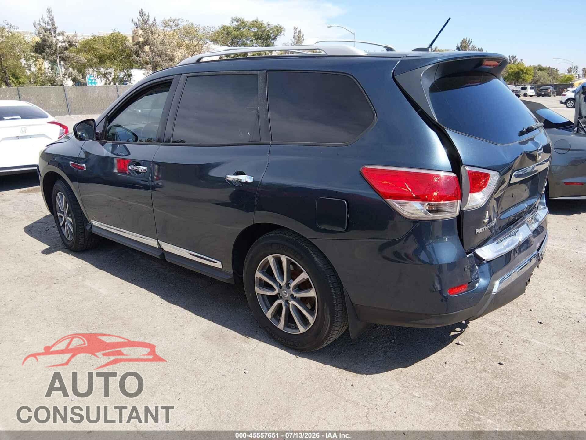 NISSAN PATHFINDER 2014 - 5N1AR2MM9EC657402