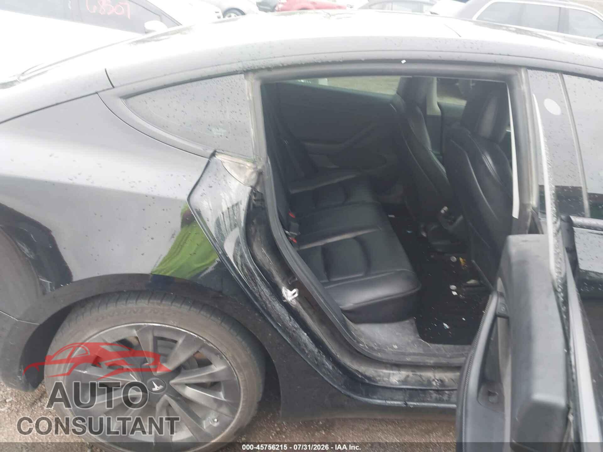 TESLA MODEL 3 2022 - 5YJ3E1EB0NF205096