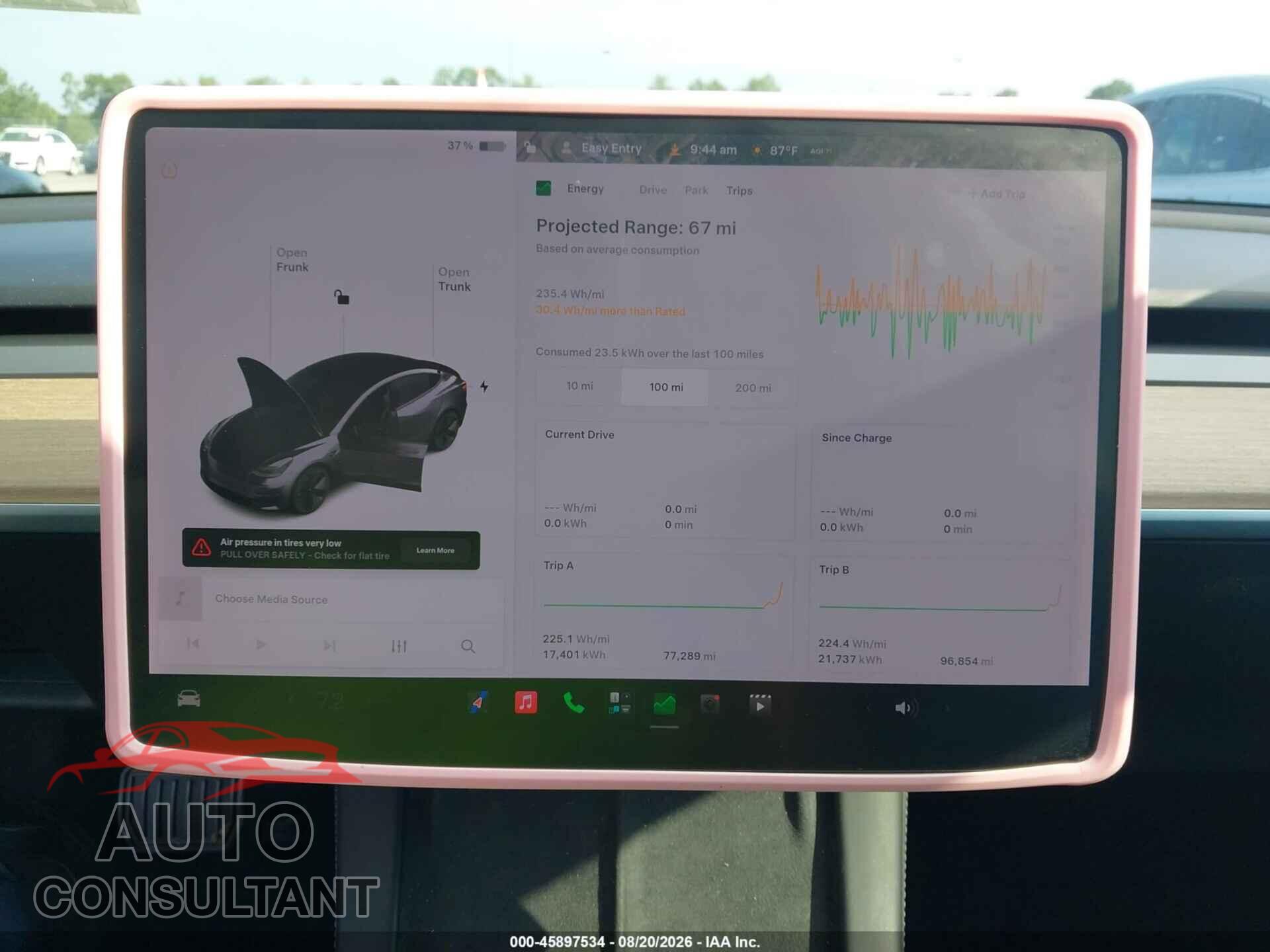 TESLA MODEL 3 2021 - 5YJ3E1EA4MF859380