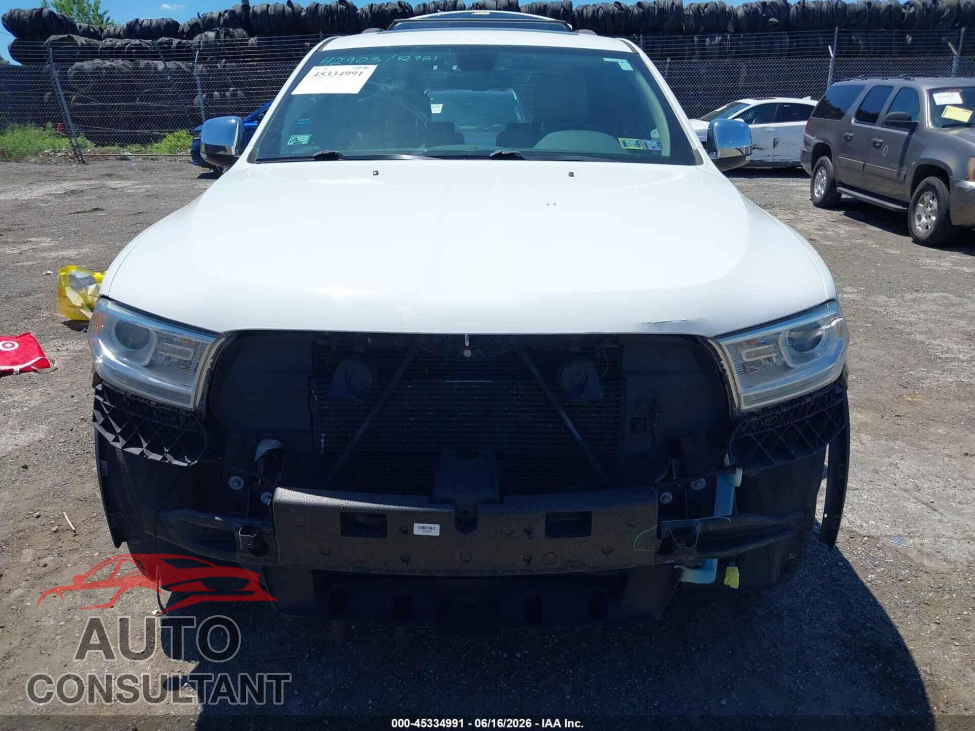 DODGE DURANGO 2015 - 1C4RDJEG1FC147930