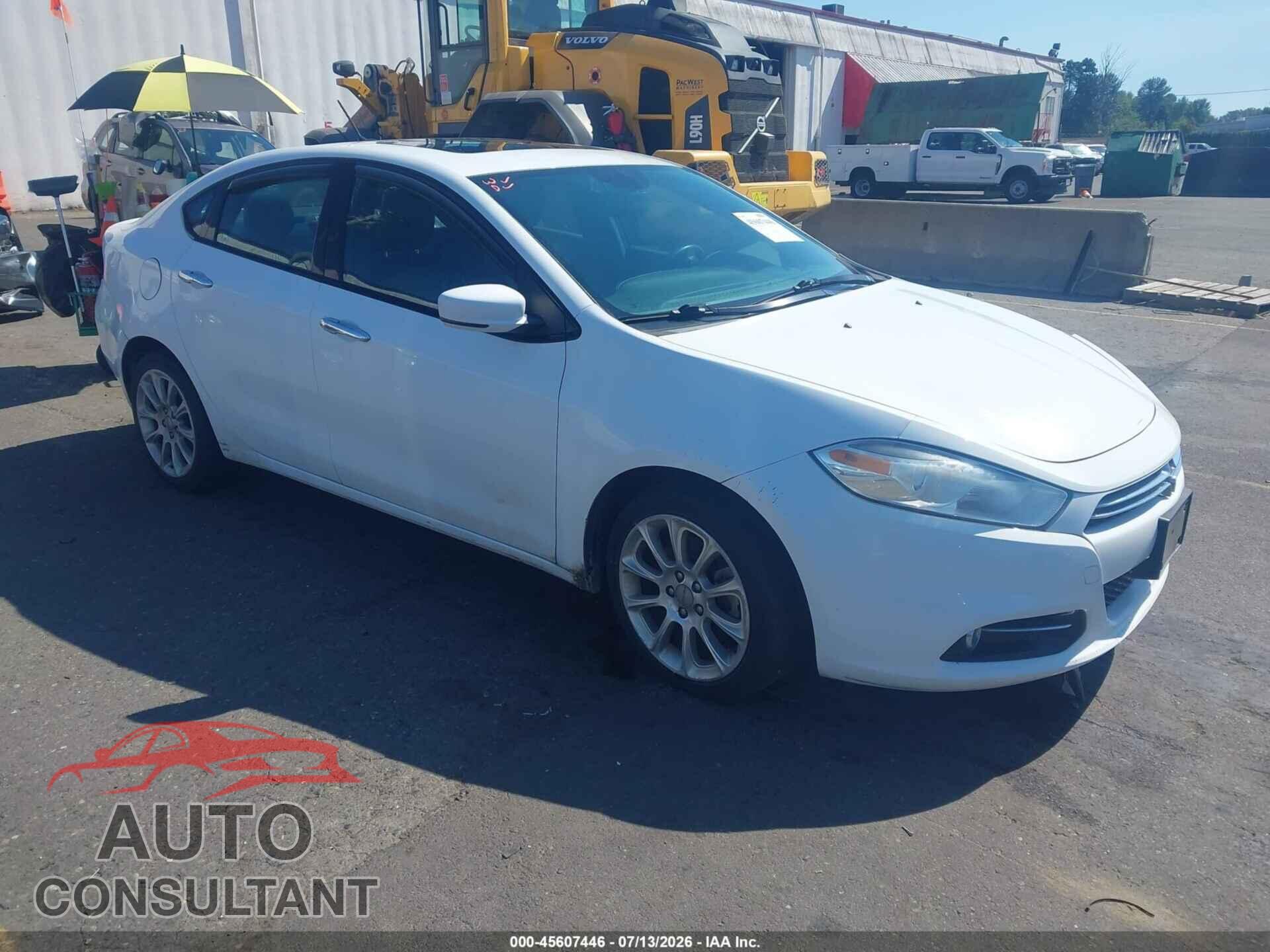 DODGE DART 2013 - 1C3CDFCH7DD323728