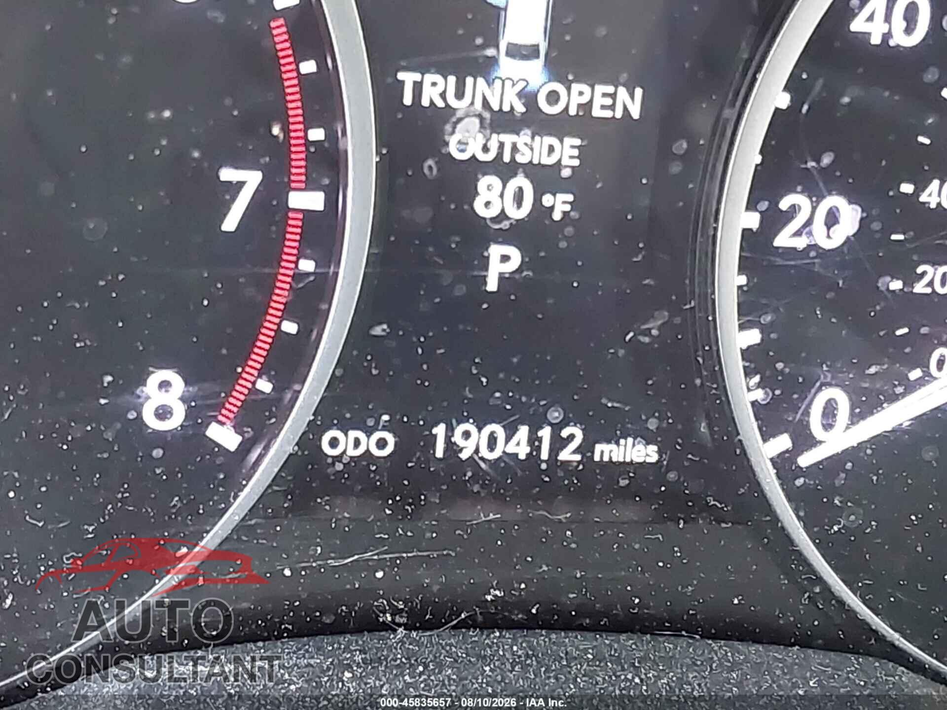 LEXUS ES 350 2013 - JTHBK1GG4D2053675