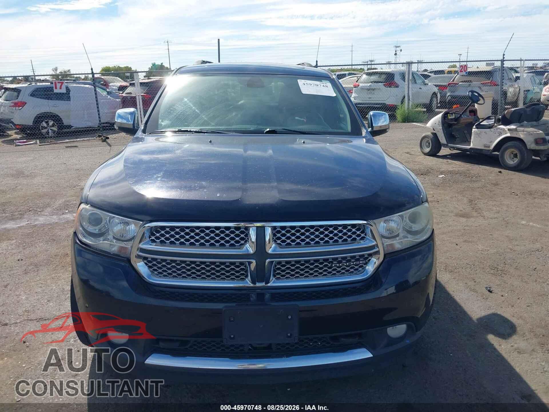 DODGE DURANGO 2011 - 1D4SE5GT7BC700268