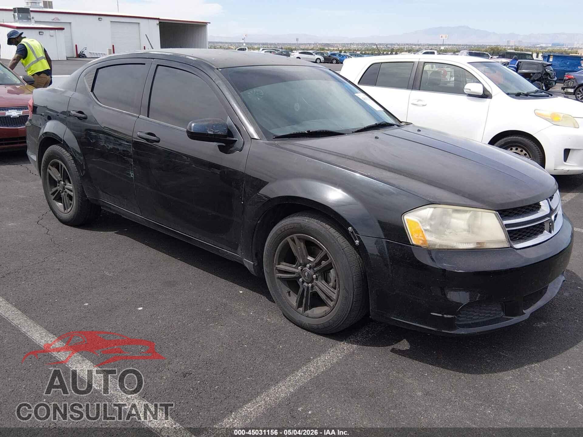 DODGE AVENGER 2013 - 1C3CDZAB4DN653627