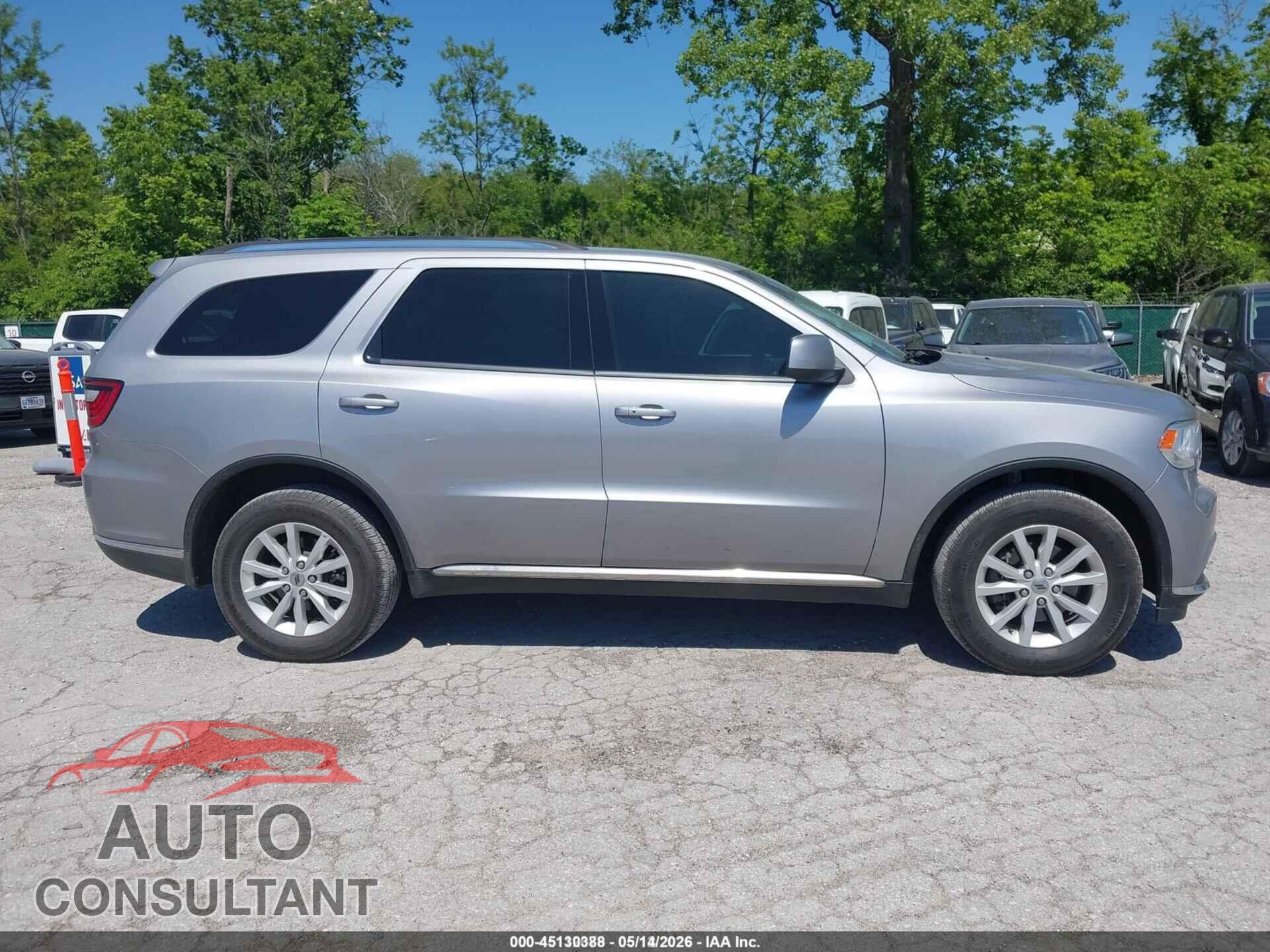 DODGE DURANGO 2019 - 1C4RDJAGXKC839779