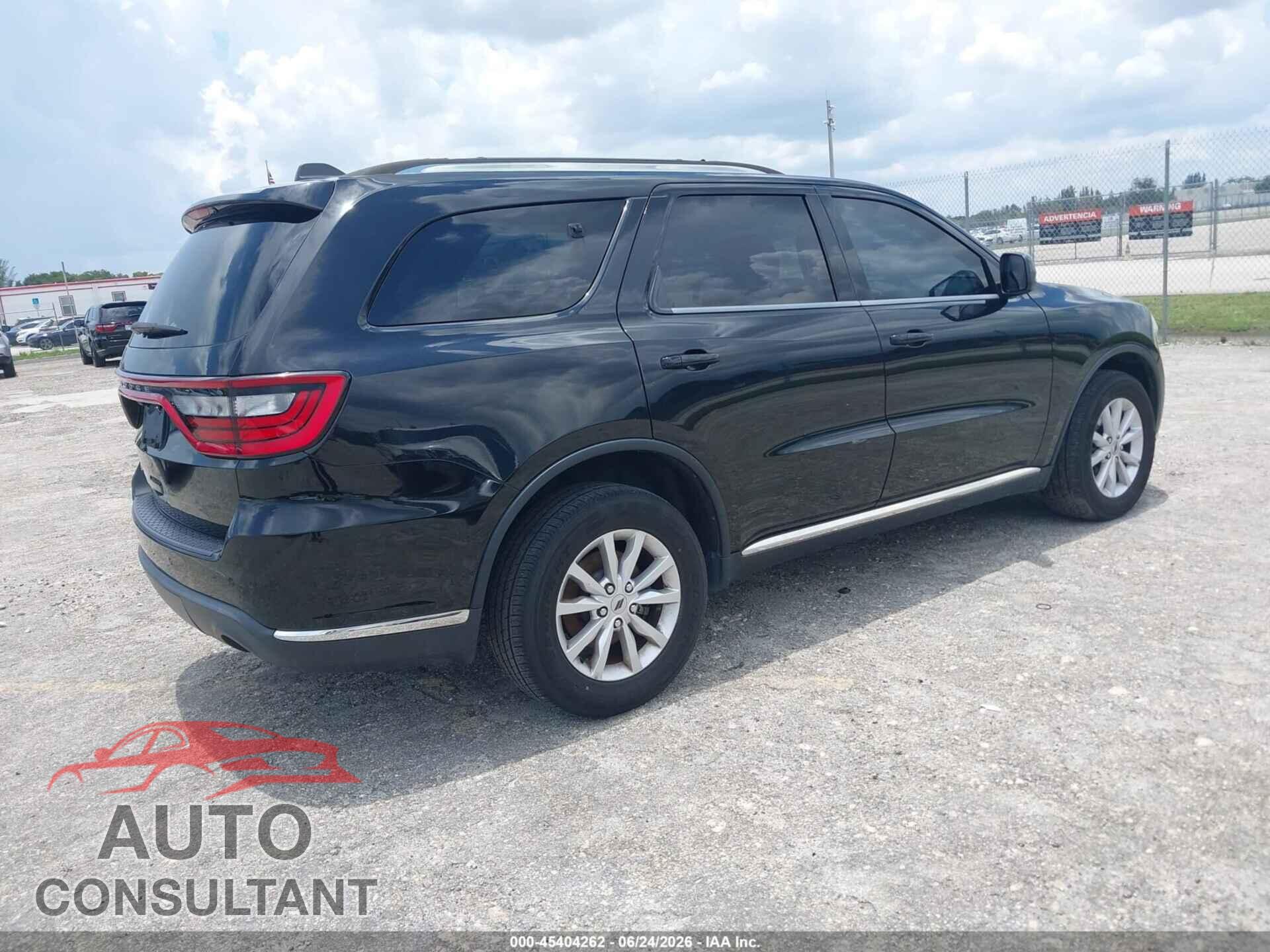 DODGE DURANGO 2019 - 1C4RDJAG0KC839807