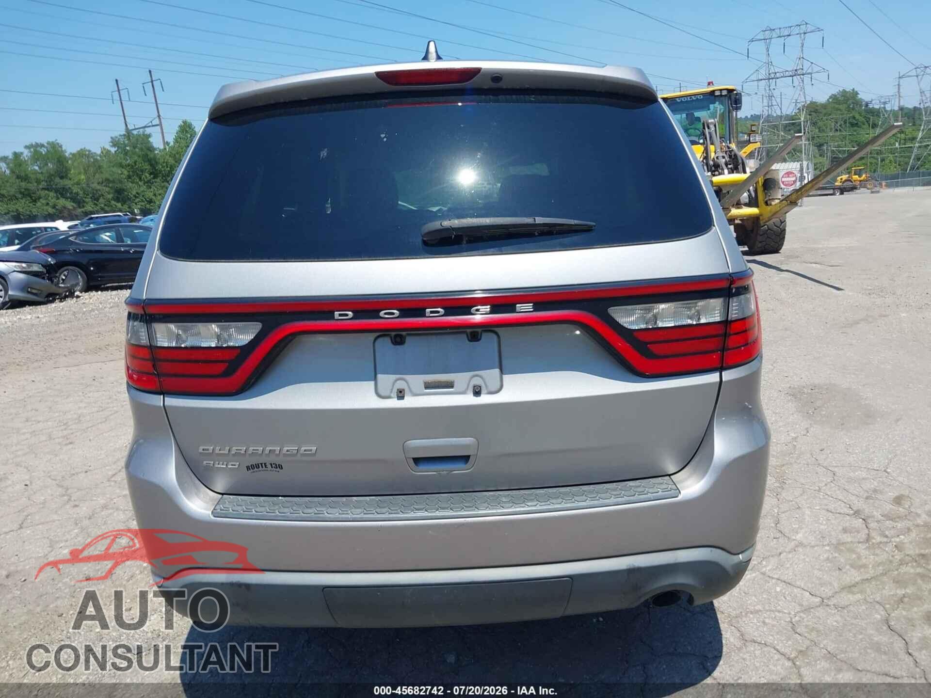 DODGE DURANGO 2017 - 1C4RDJAG6HC606457
